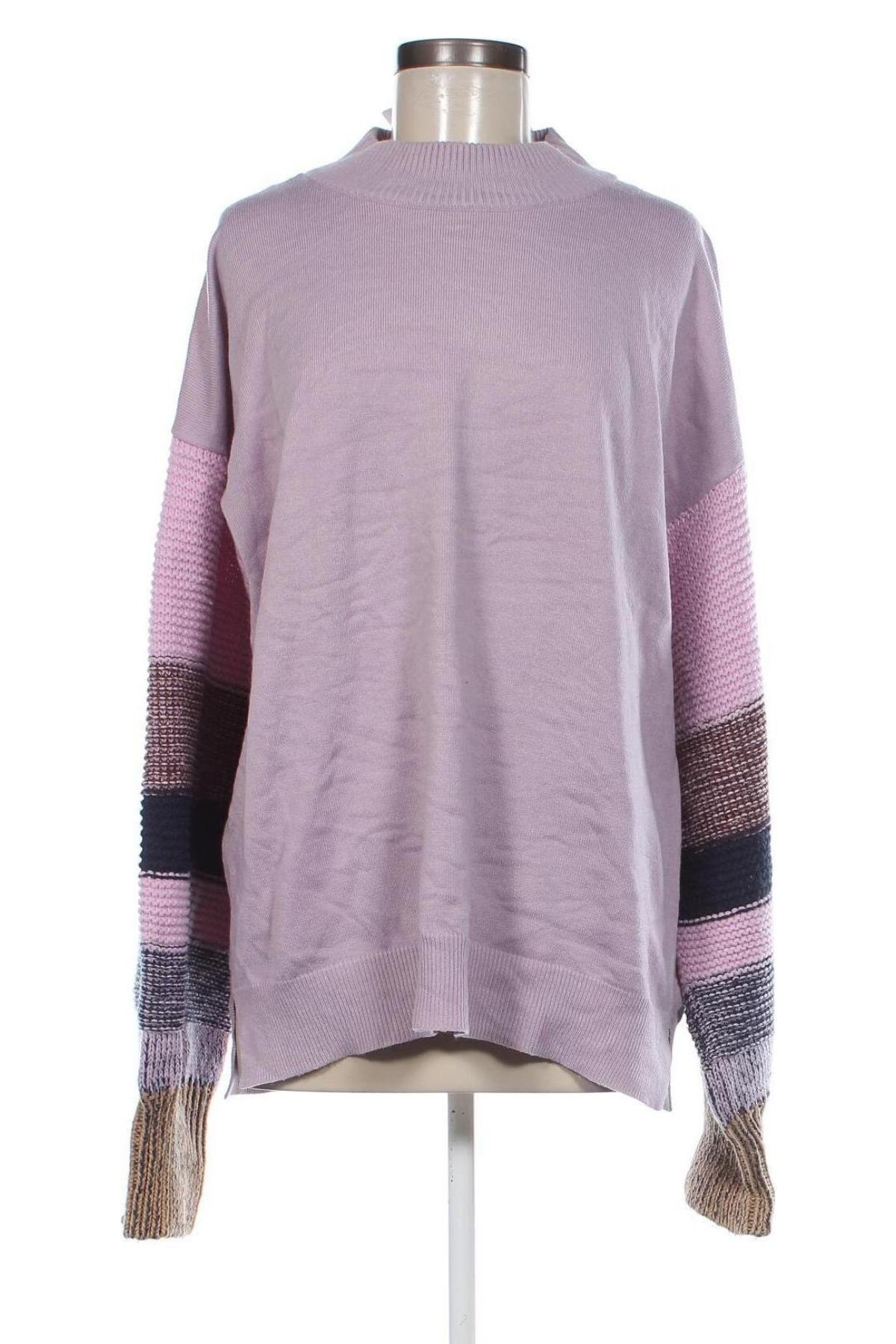 Damski sweter Sheilay, Rozmiar 3XL, Kolor Fioletowy, Cena 64,93 zł