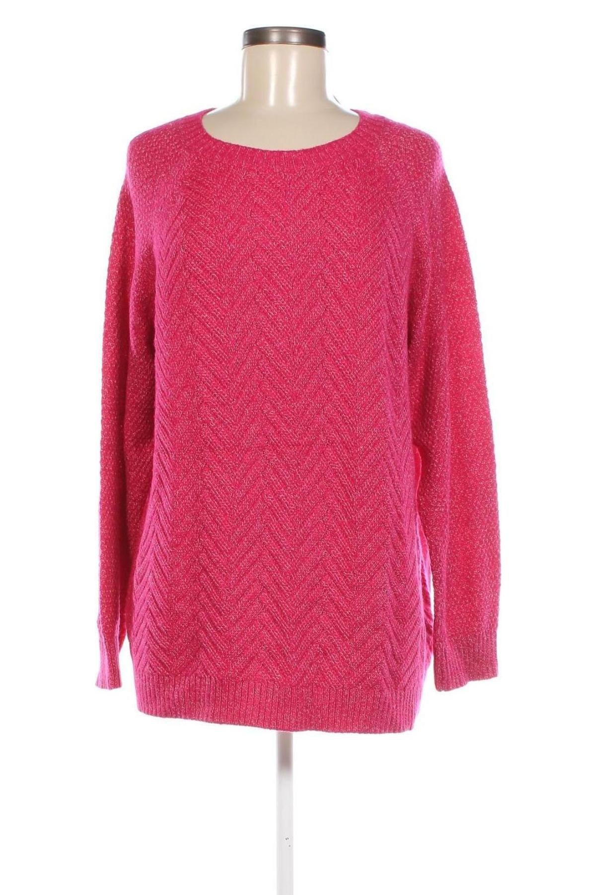 Γυναικείο πουλόβερ Sonoma, Μέγεθος XXL, Χρώμα Ρόζ , Τιμή 10,76 €