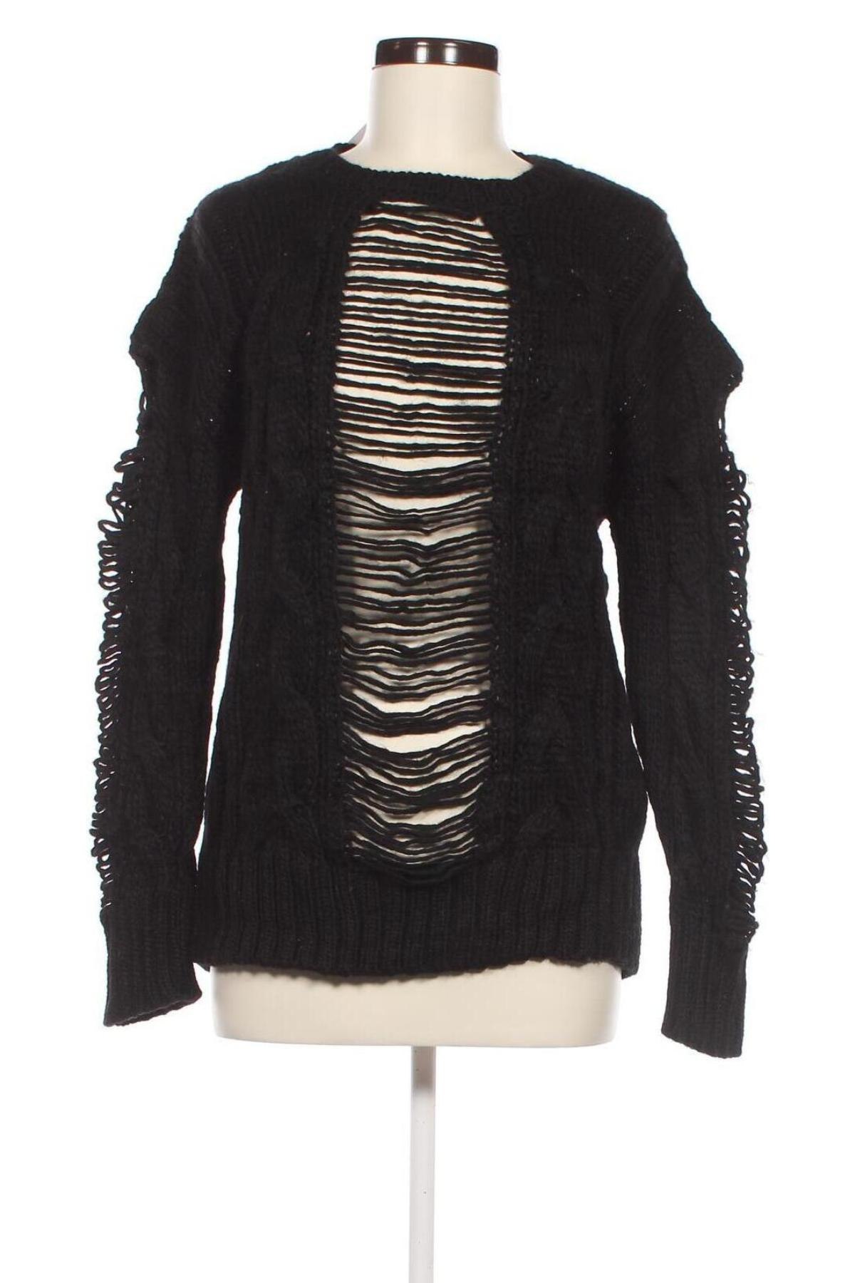 Дамски пуловер Susy Mix, Размер M, Цвят Черен, Цена 22,54 лв.