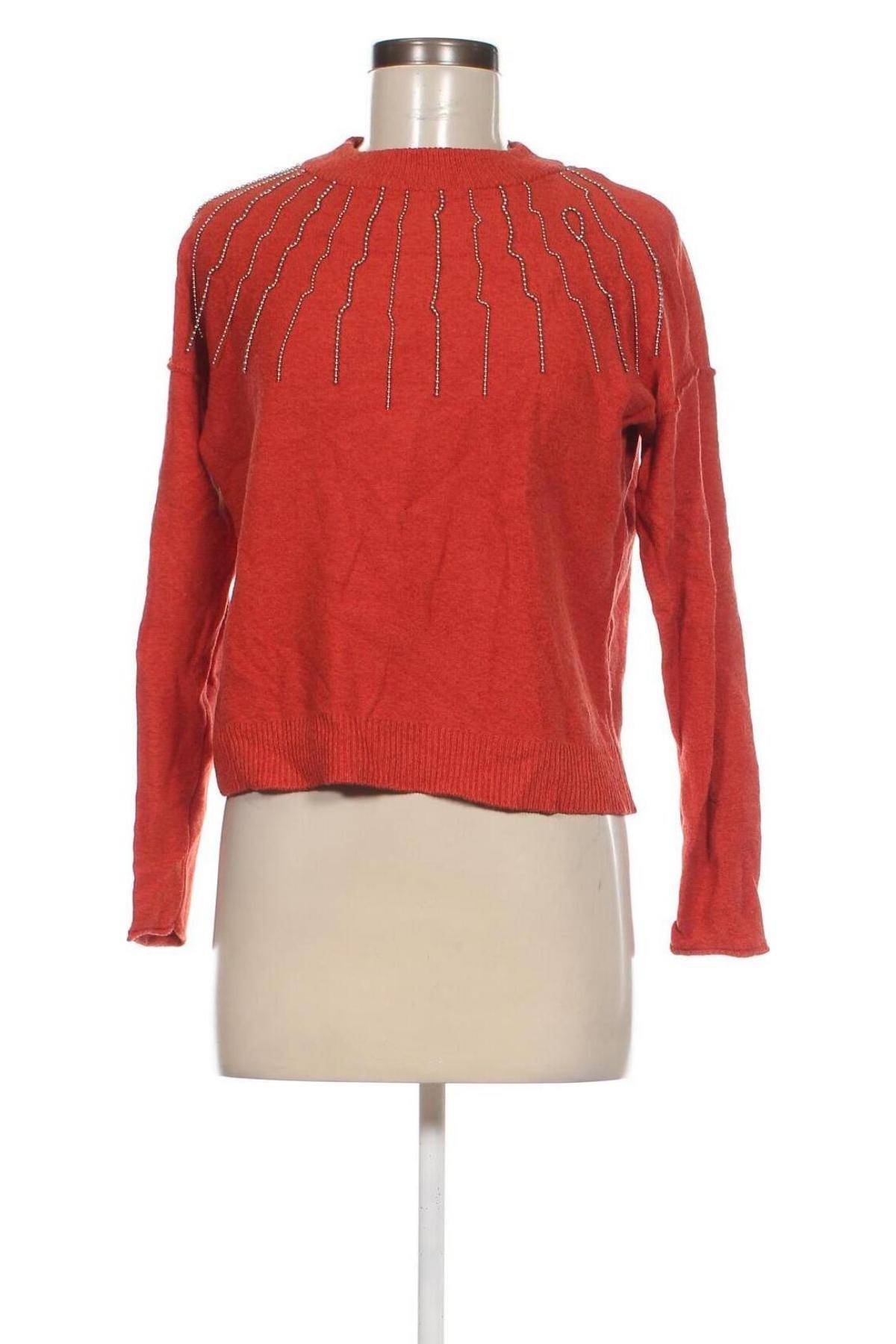 Дамски пуловер Taifun, Размер M, Цвят Червен, Цена 36,58 лв.