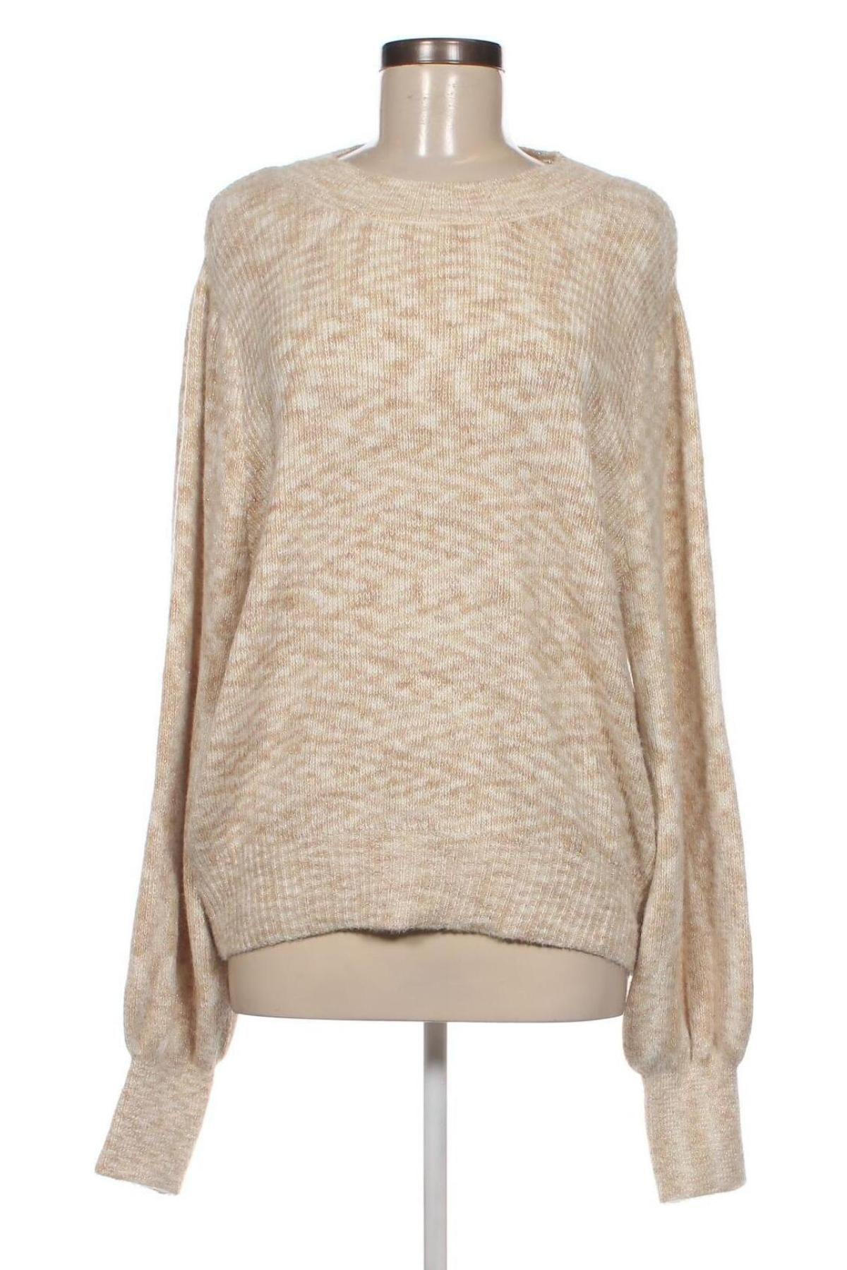 Γυναικείο πουλόβερ Time and tru, Μέγεθος XL, Χρώμα  Μπέζ, Τιμή 10,58 €