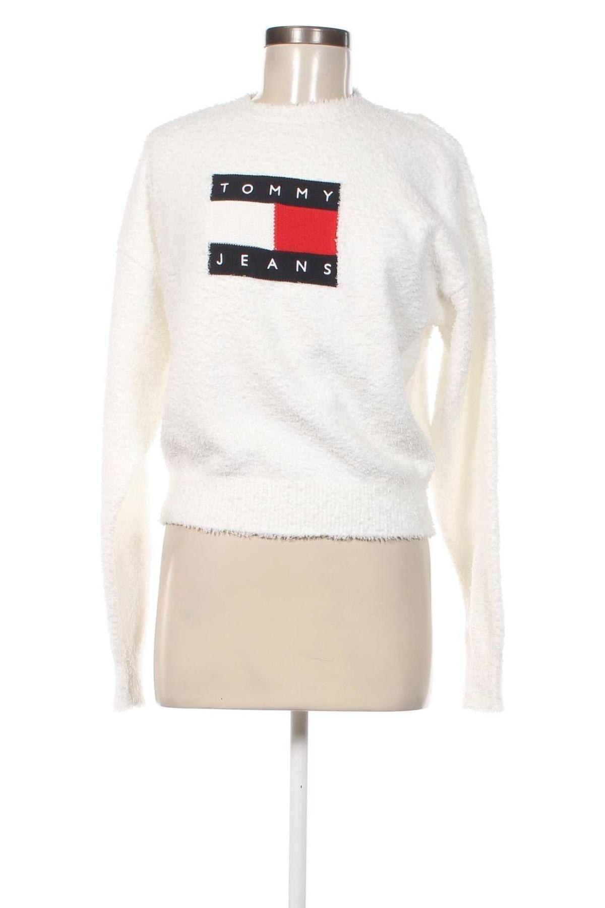 Дамски пуловер Tommy Hilfiger, Размер XXS, Цвят Бял, Цена 154,38 лв.