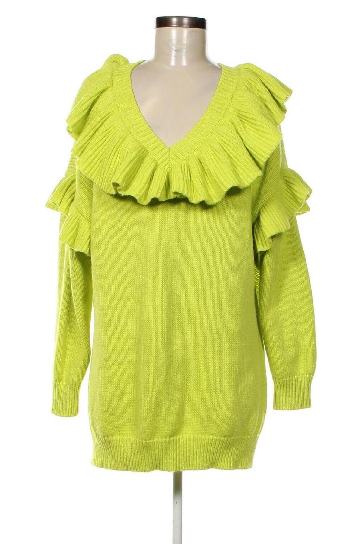 Damenpullover Zara, Größe M, Farbe Grün, Preis 13,81 €