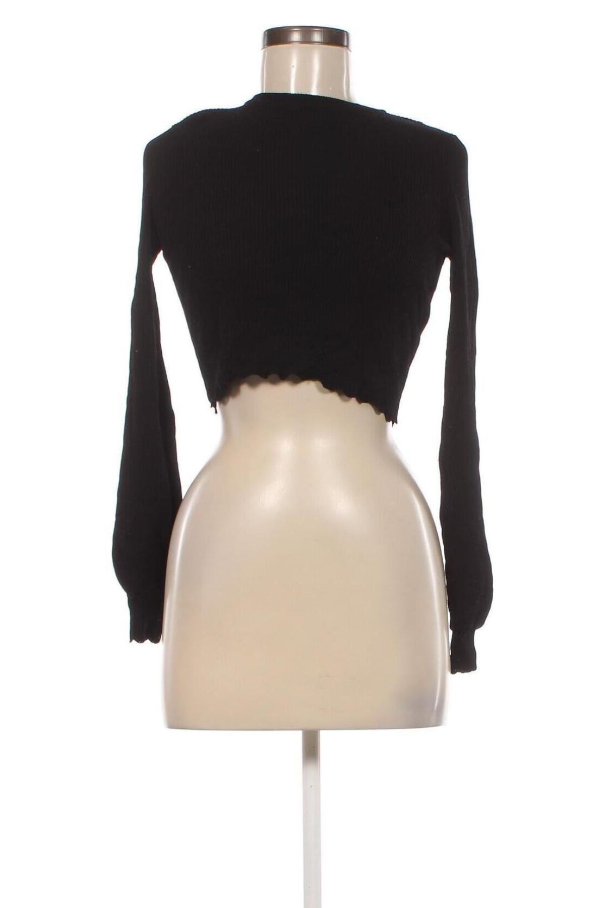 Pulover de femei Zara, Mărime S, Culoare Negru, Preț 46,19 Lei