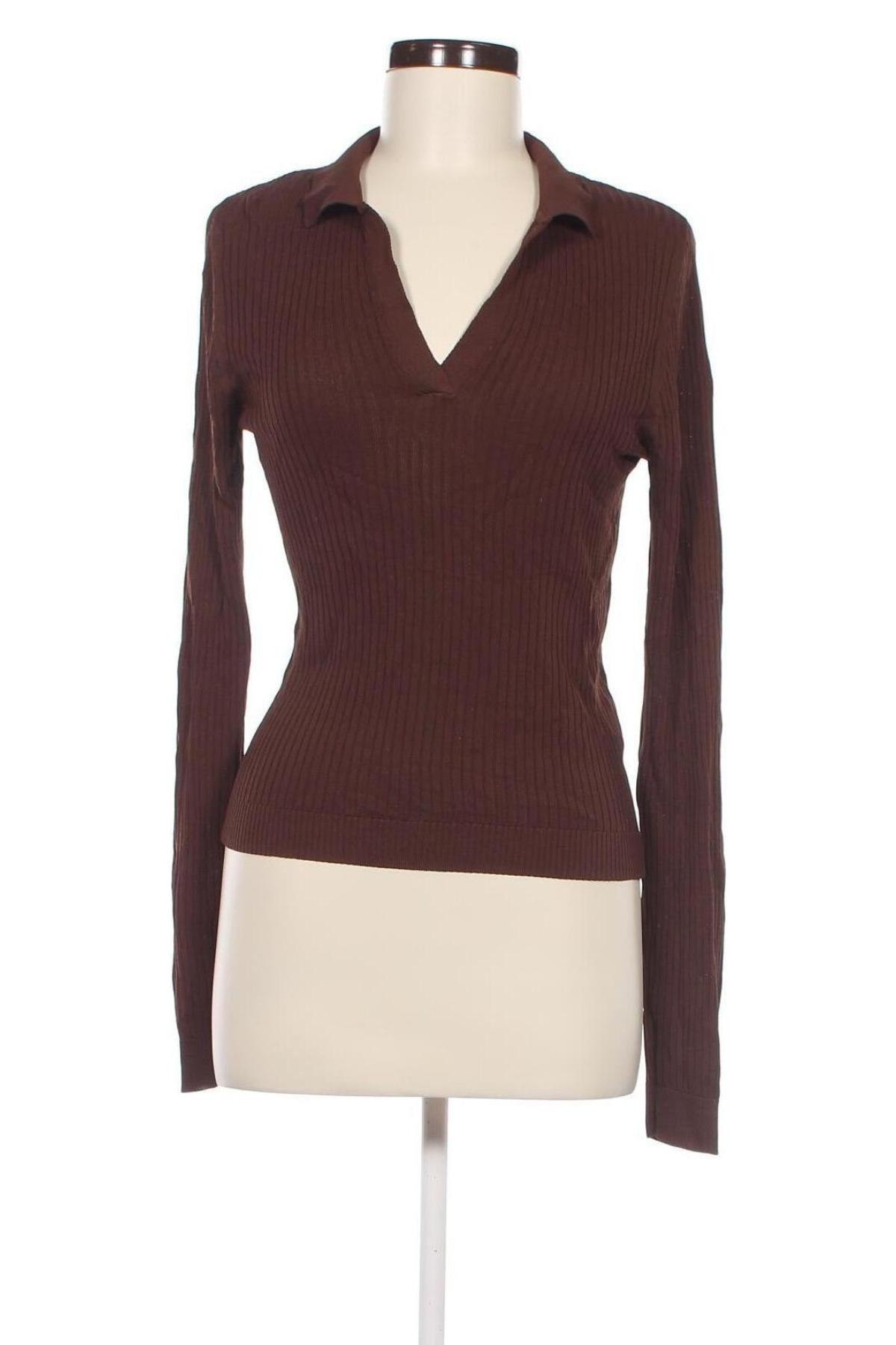 Γυναικείο πουλόβερ Zara, Μέγεθος M, Χρώμα Καφέ, Τιμή 8,18 €