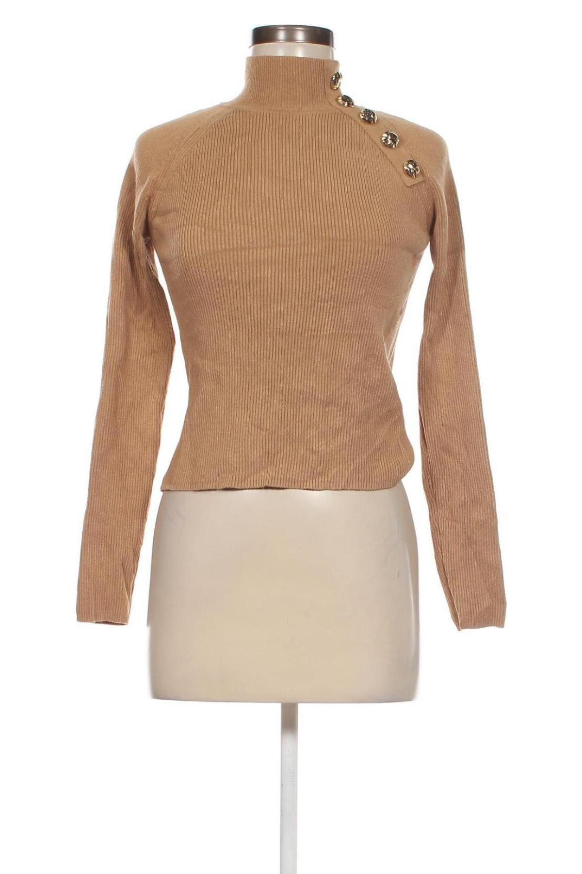 Damenpullover Zara Knitwear, Größe L, Farbe Beige, Preis 9,77 €