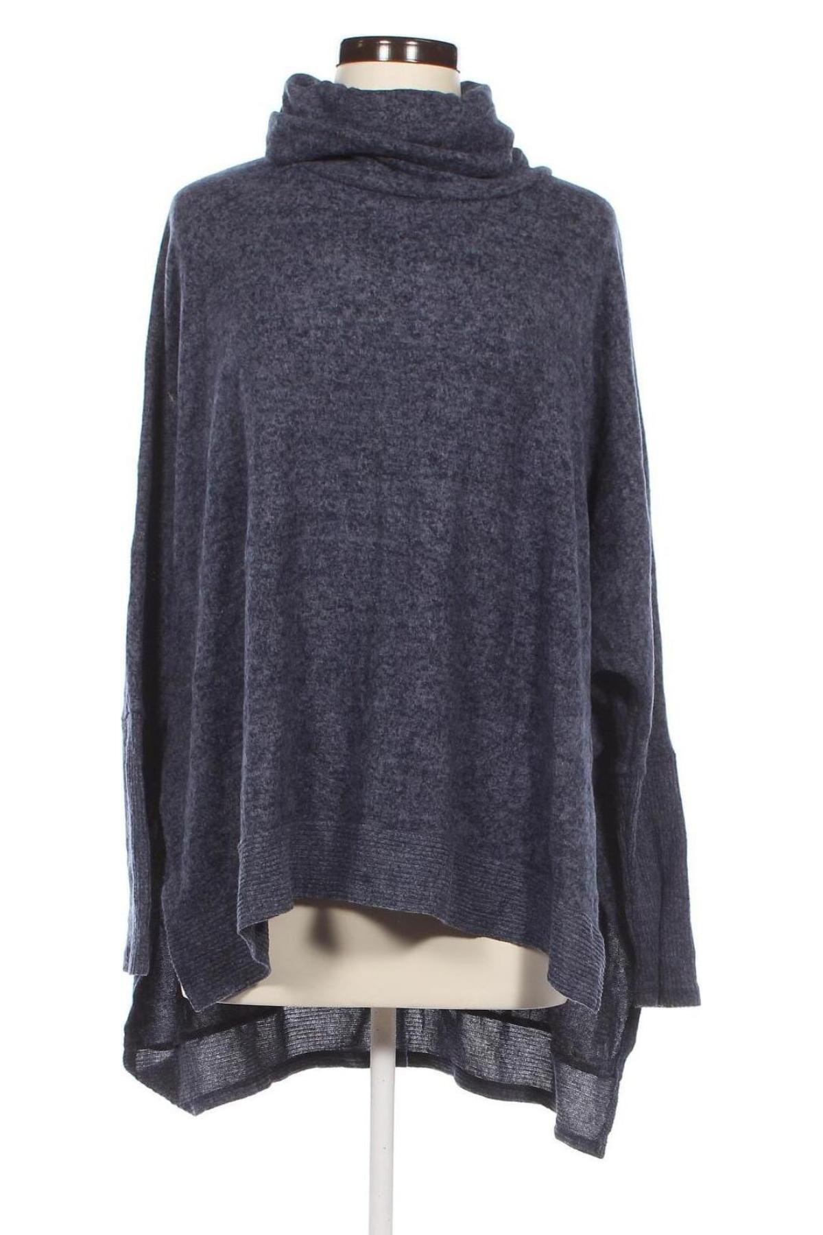 Дамски пуловер Zenana, Размер S, Цвят Син, Цена 14,21 лв.