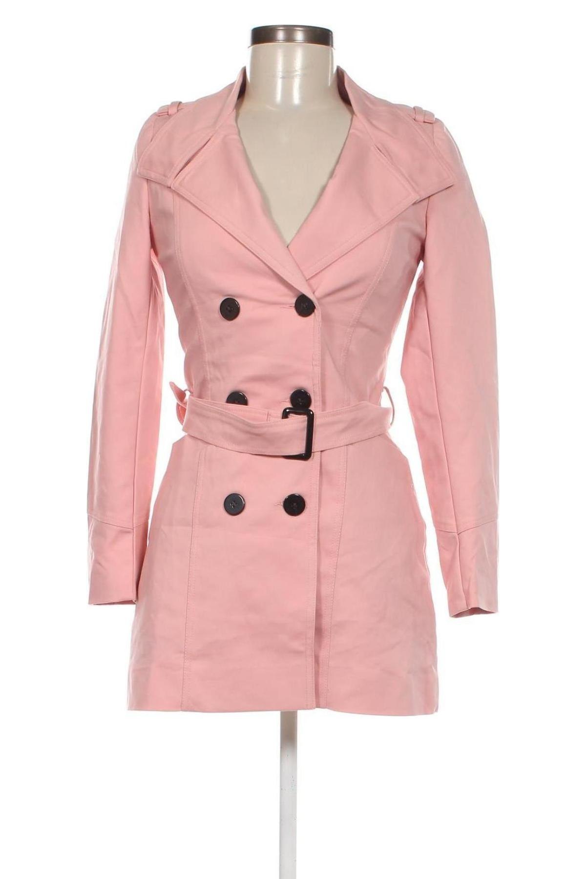 Damen Trenchcoat, Größe S, Farbe Weiß, Preis 18,99 €