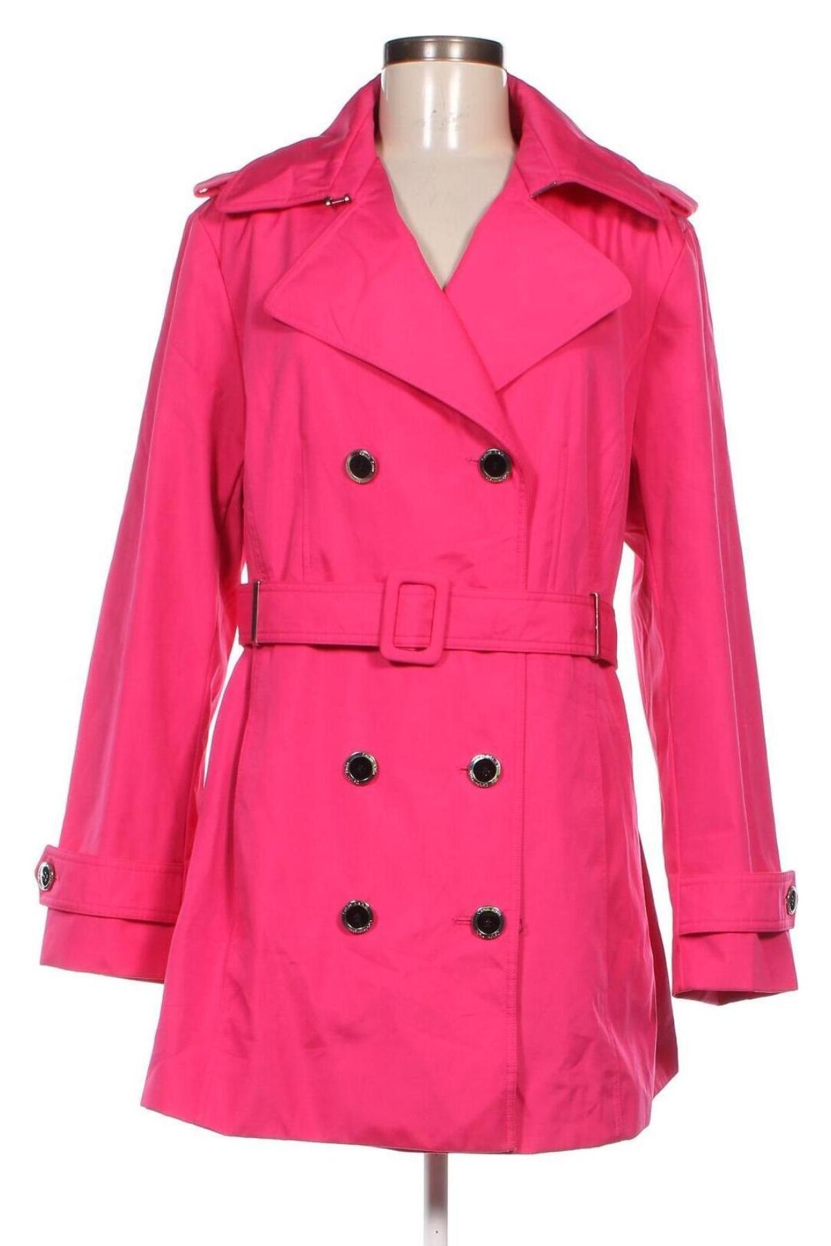 Damen Trenchcoat Calvin Klein, Größe M, Farbe Rosa, Preis 71,33 €
