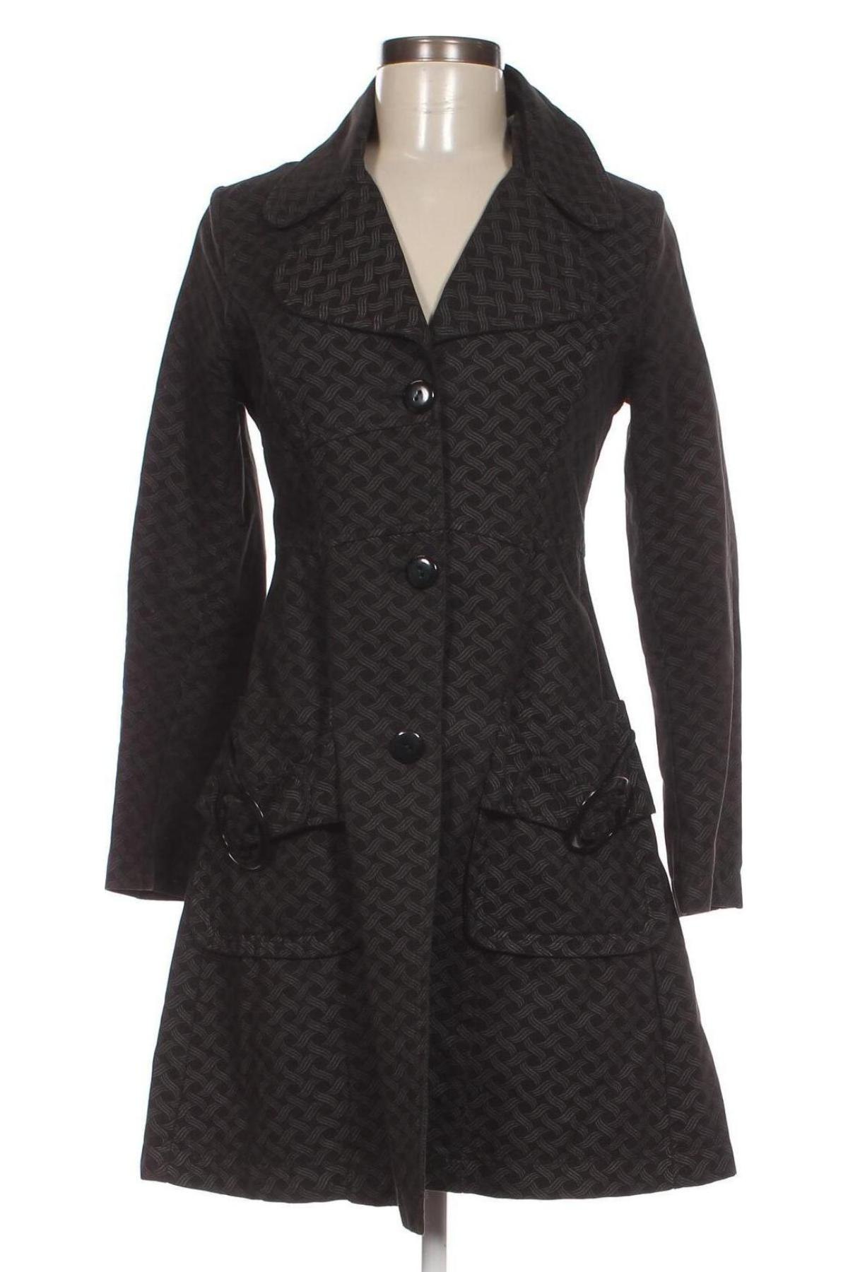 Damen Trenchcoat Custo Barcelona, Größe M, Farbe Grau, Preis 155,86 €