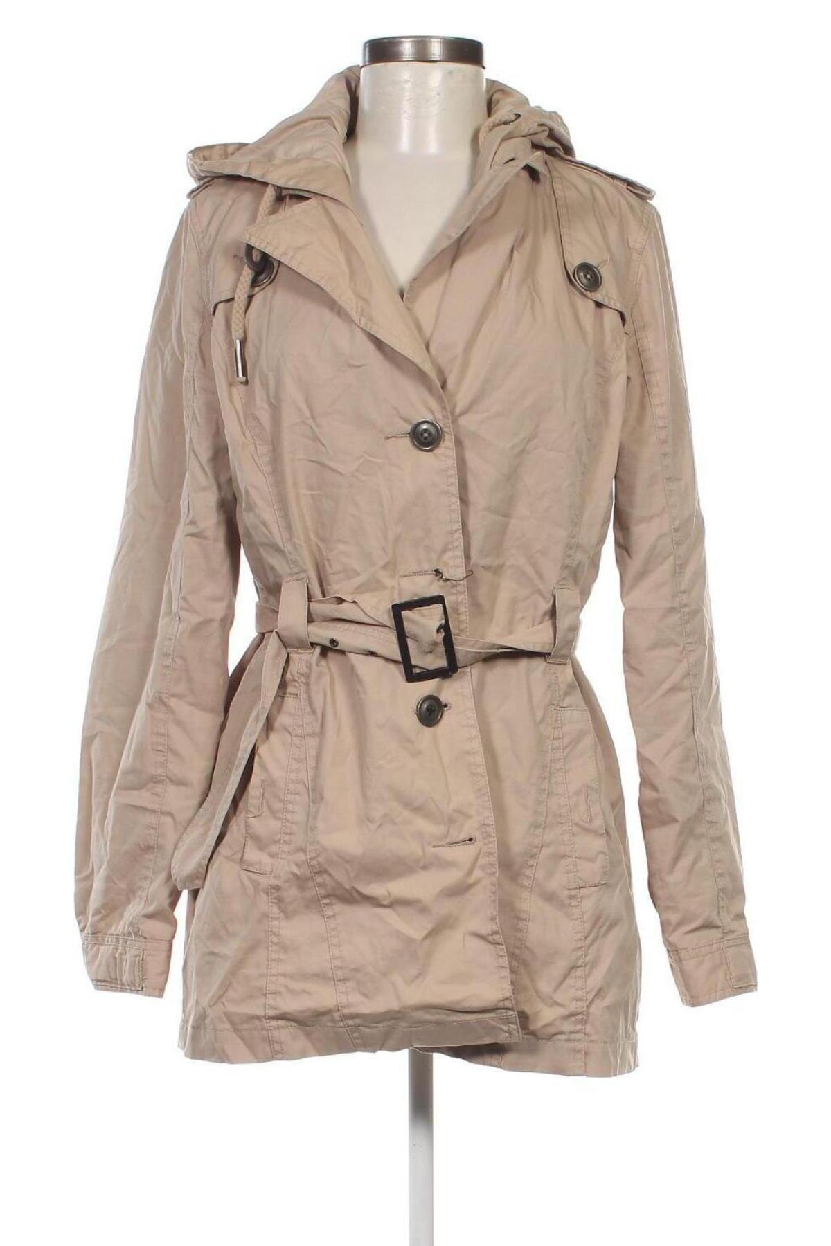 Damen Trenchcoat Enjoy, Größe M, Farbe Beige, Preis 18,99 €