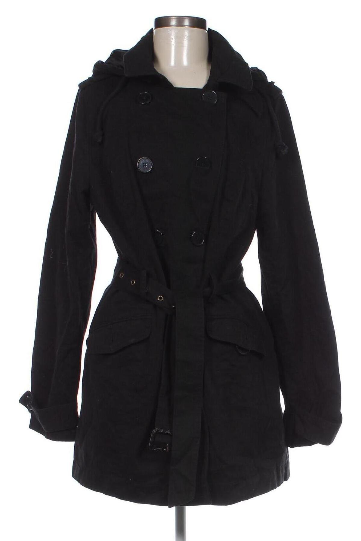 Damen Trench Coat Flash Lights, Größe XL, Farbe Schwarz, Preis € 26,10