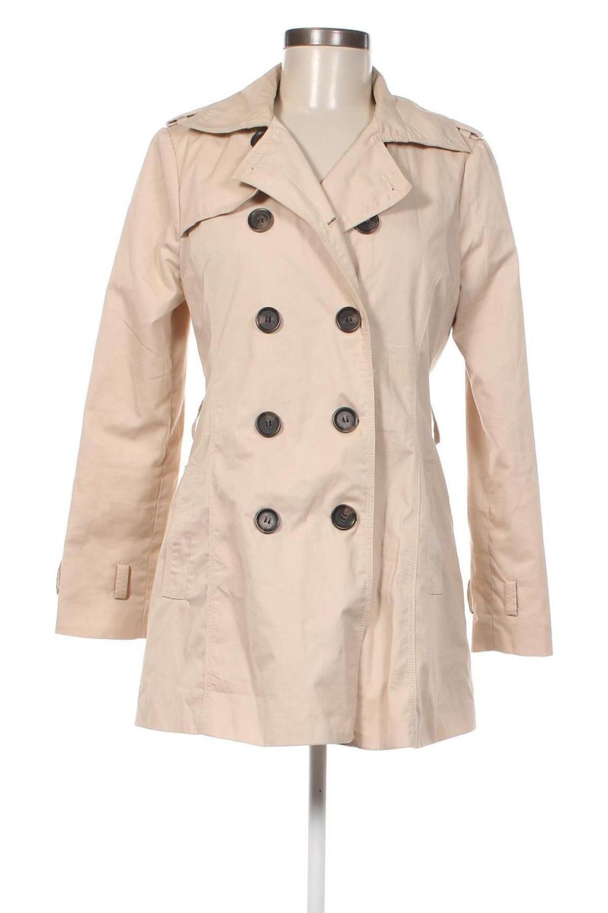Damen Trench Coat Forever 21, Größe S, Farbe Beige, Preis € 15,90