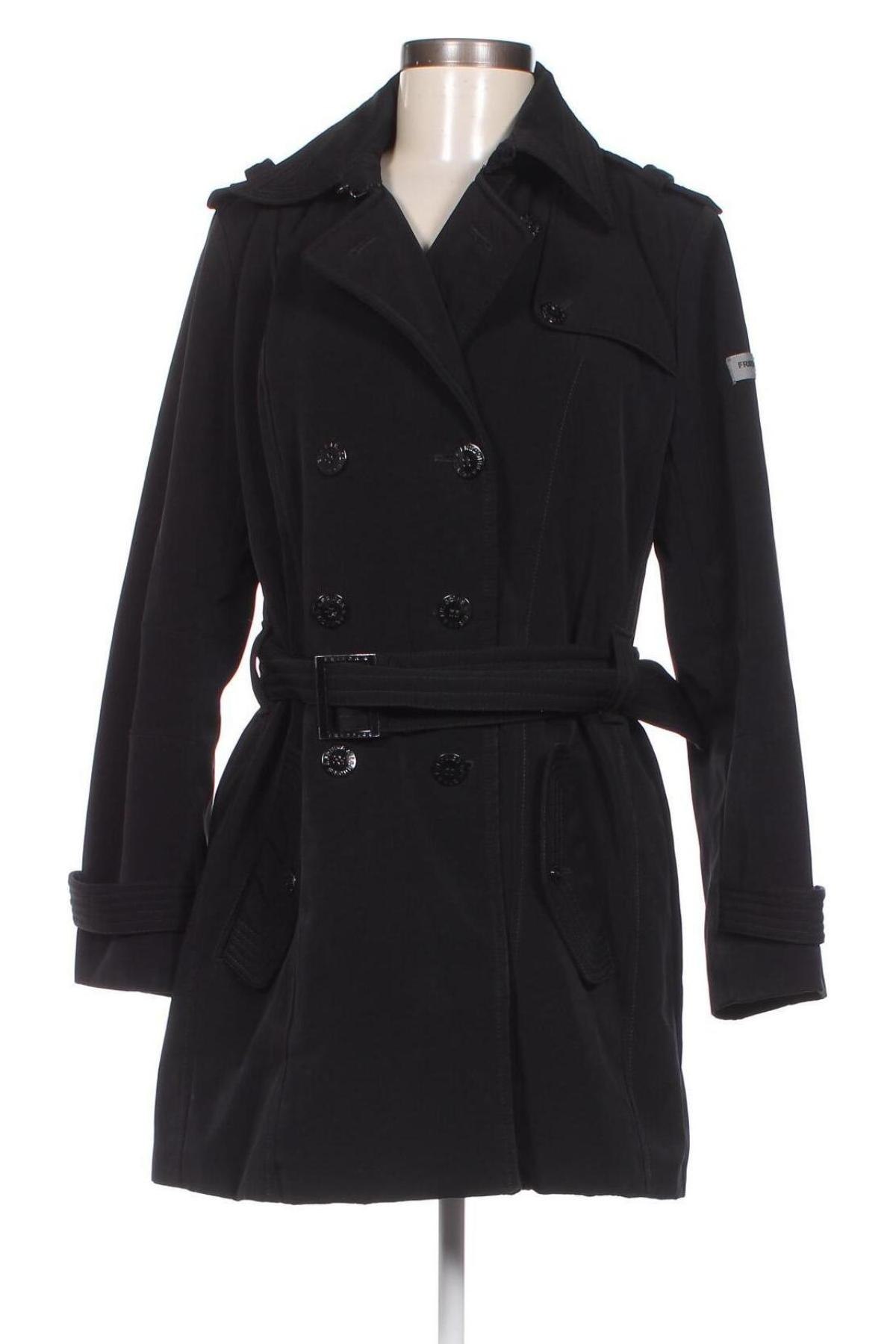 Damen Trench Coat Frieda & Freddies, Größe M, Farbe Schwarz, Preis € 56,50