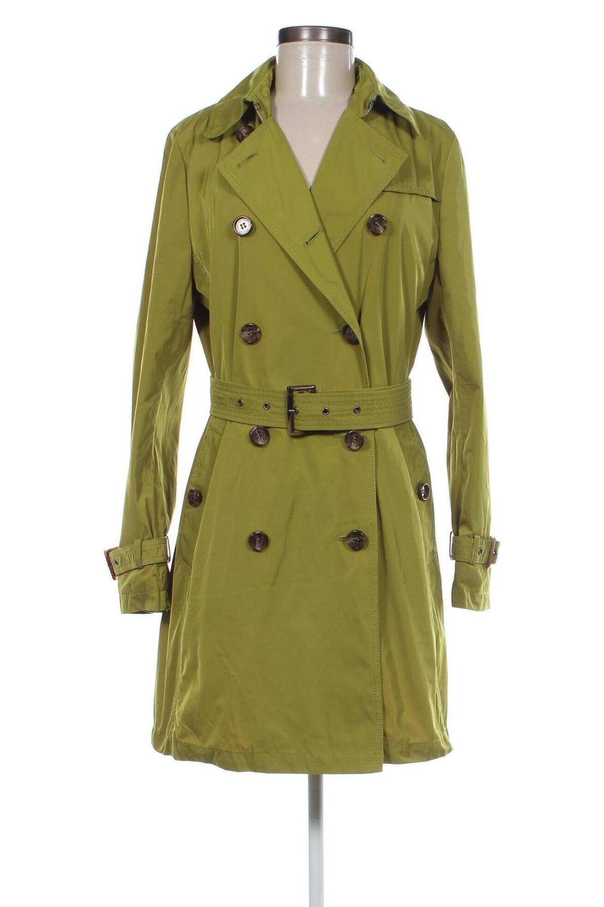 Damen Trenchcoat Gil Bret, Größe M, Farbe Grün, Preis 115,52 €