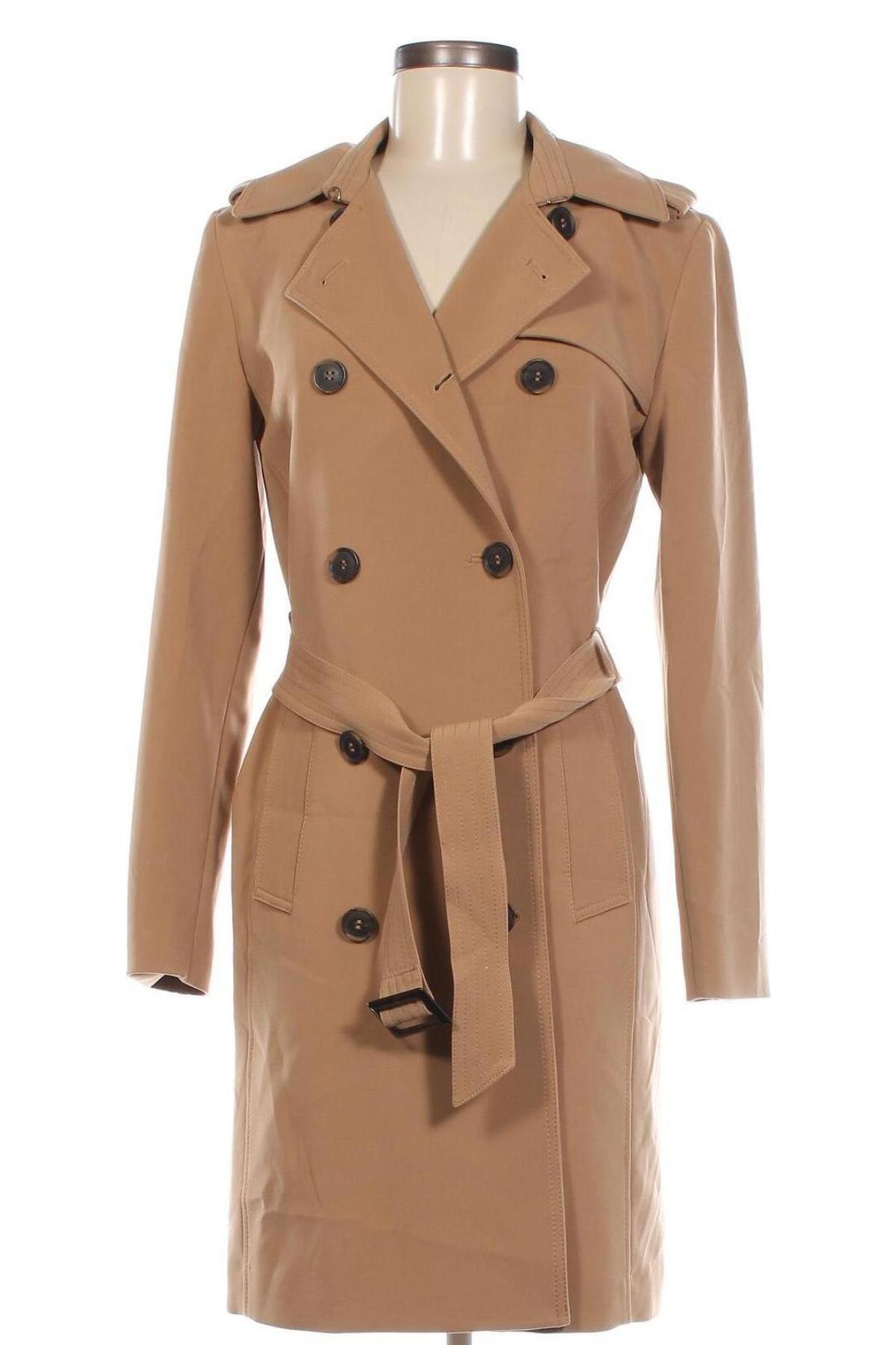 Trench de femei H&M, Mărime XS, Culoare Maro, Preț 135,69 Lei