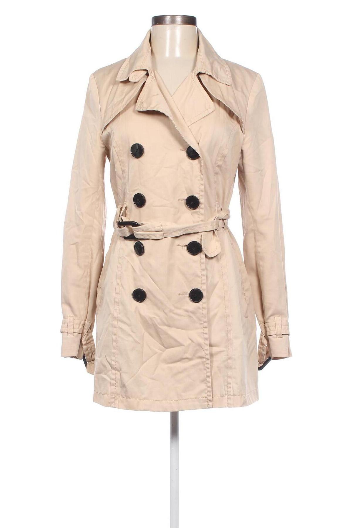 Trench de femei H&M Divided, Mărime M, Culoare Bej, Preț 246,99 Lei