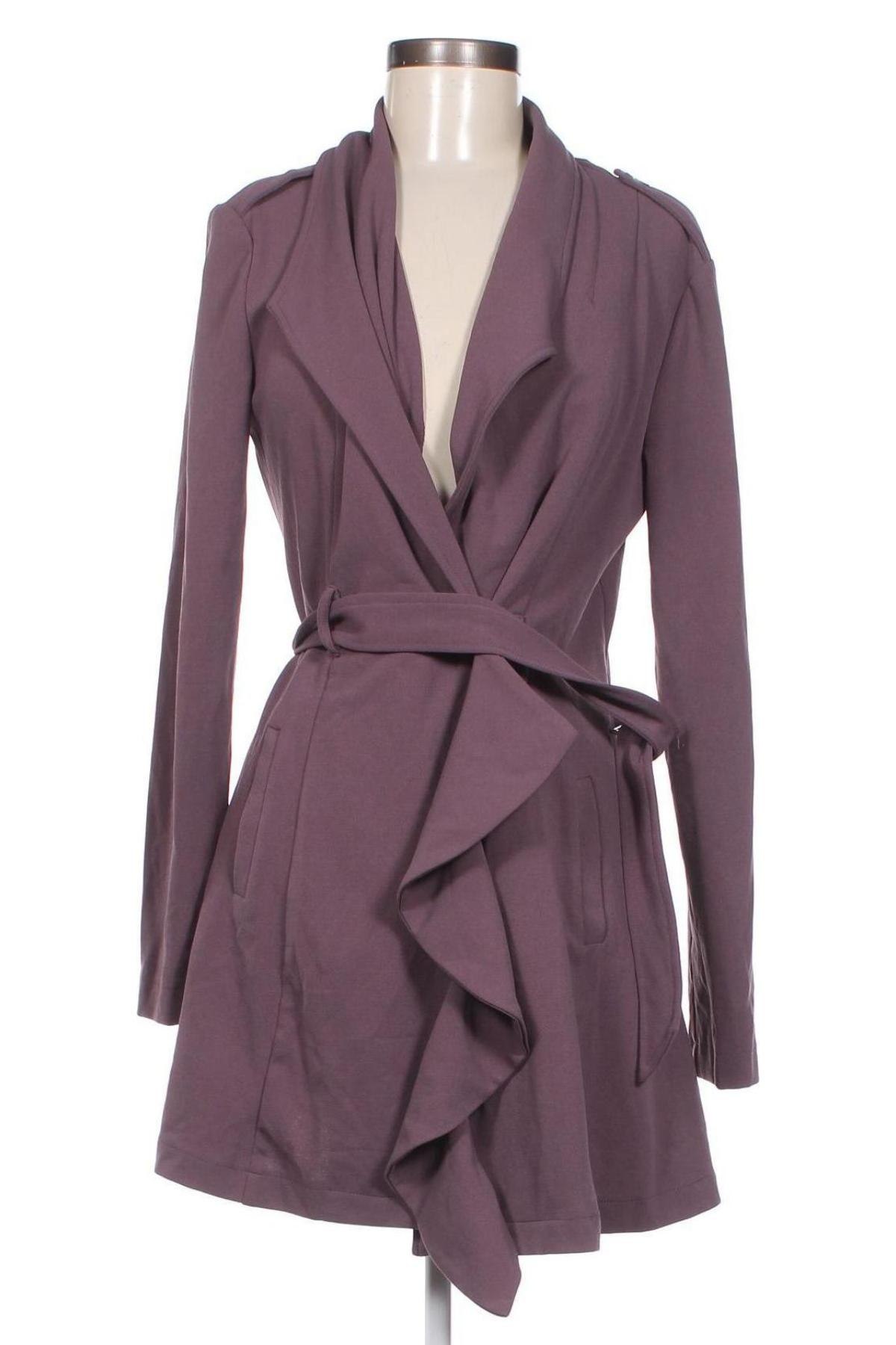 Damen Trench Coat Madrag, Größe L, Farbe Lila, Preis € 26,10