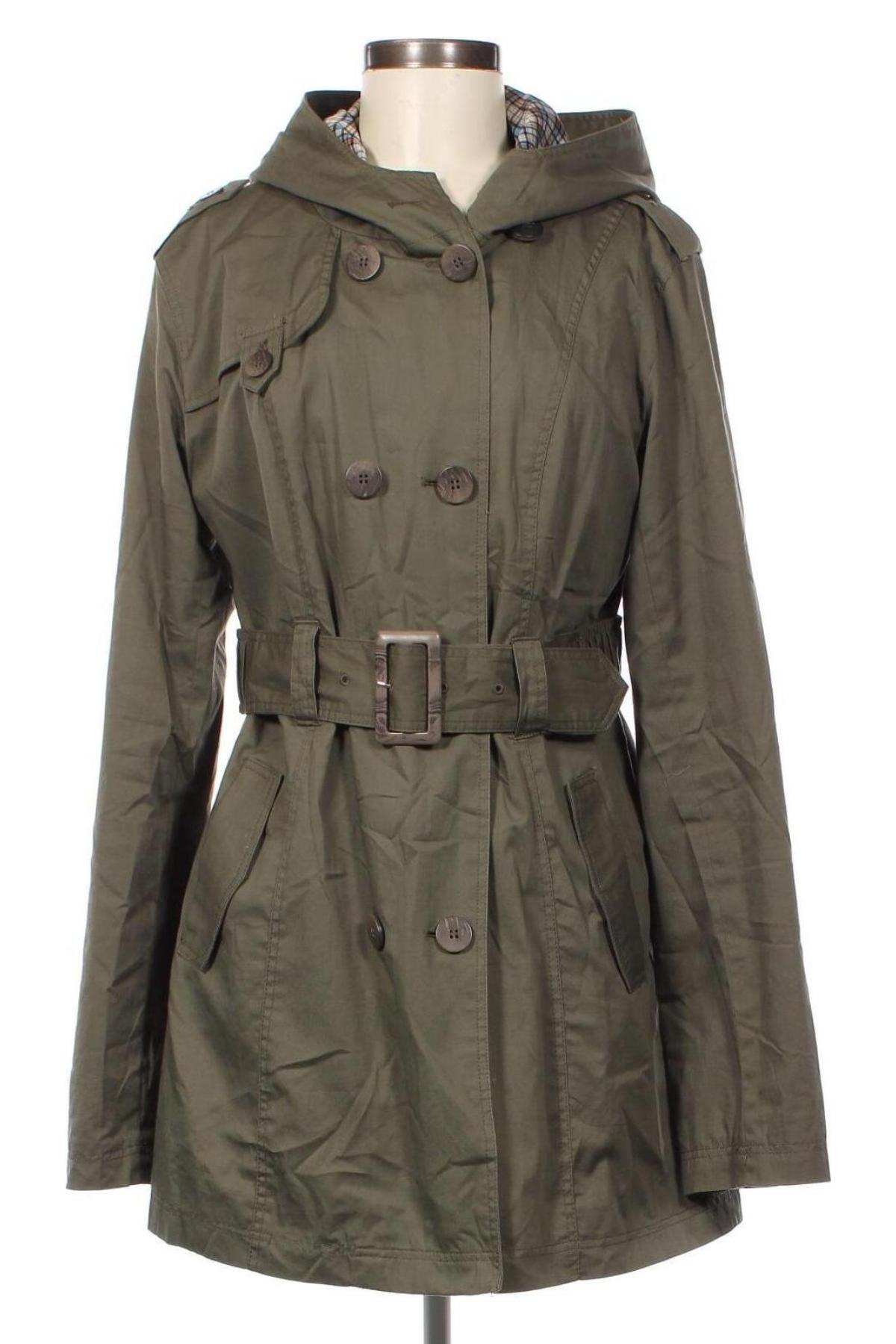 Дамски шлифер Orsay, Размер L, Цвят Зелен, Цена 37,50 лв.