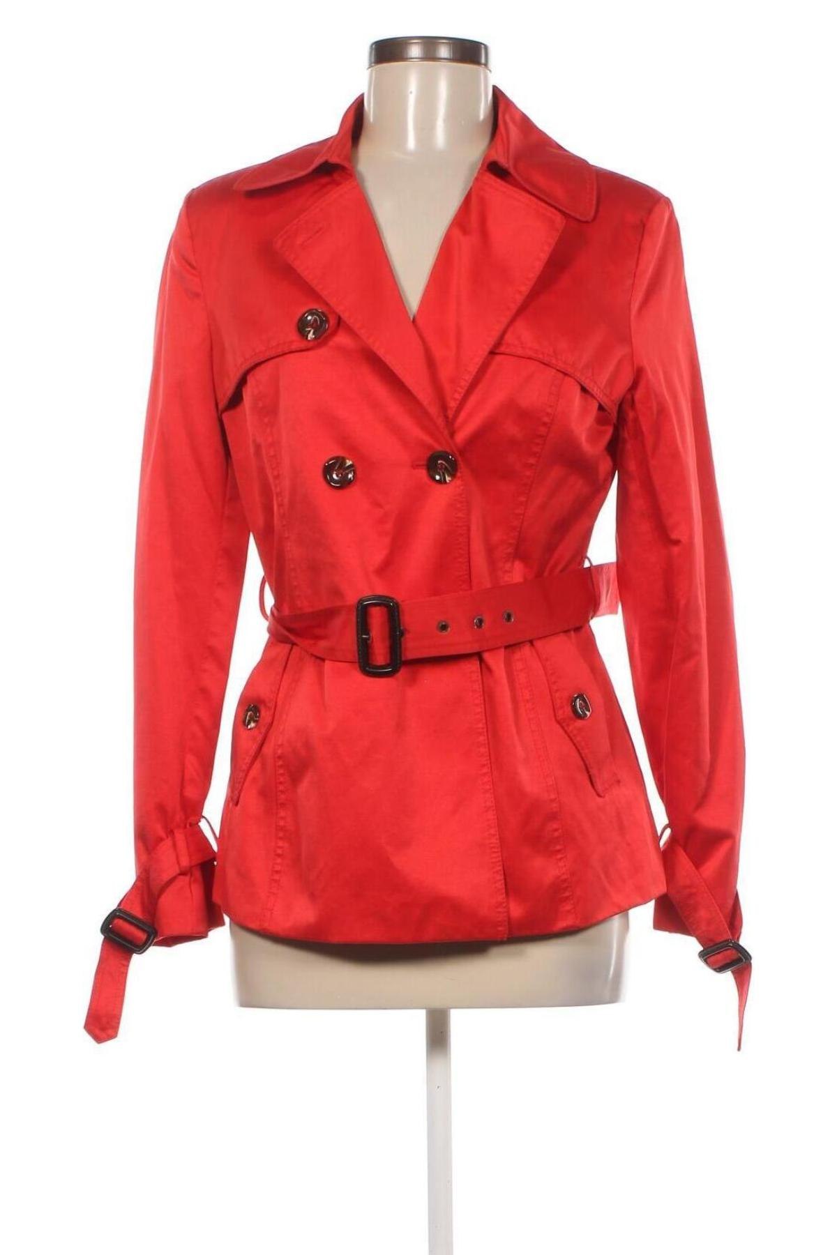 Damen Trench Coat Orsay, Größe M, Farbe Rot, Preis € 25,70