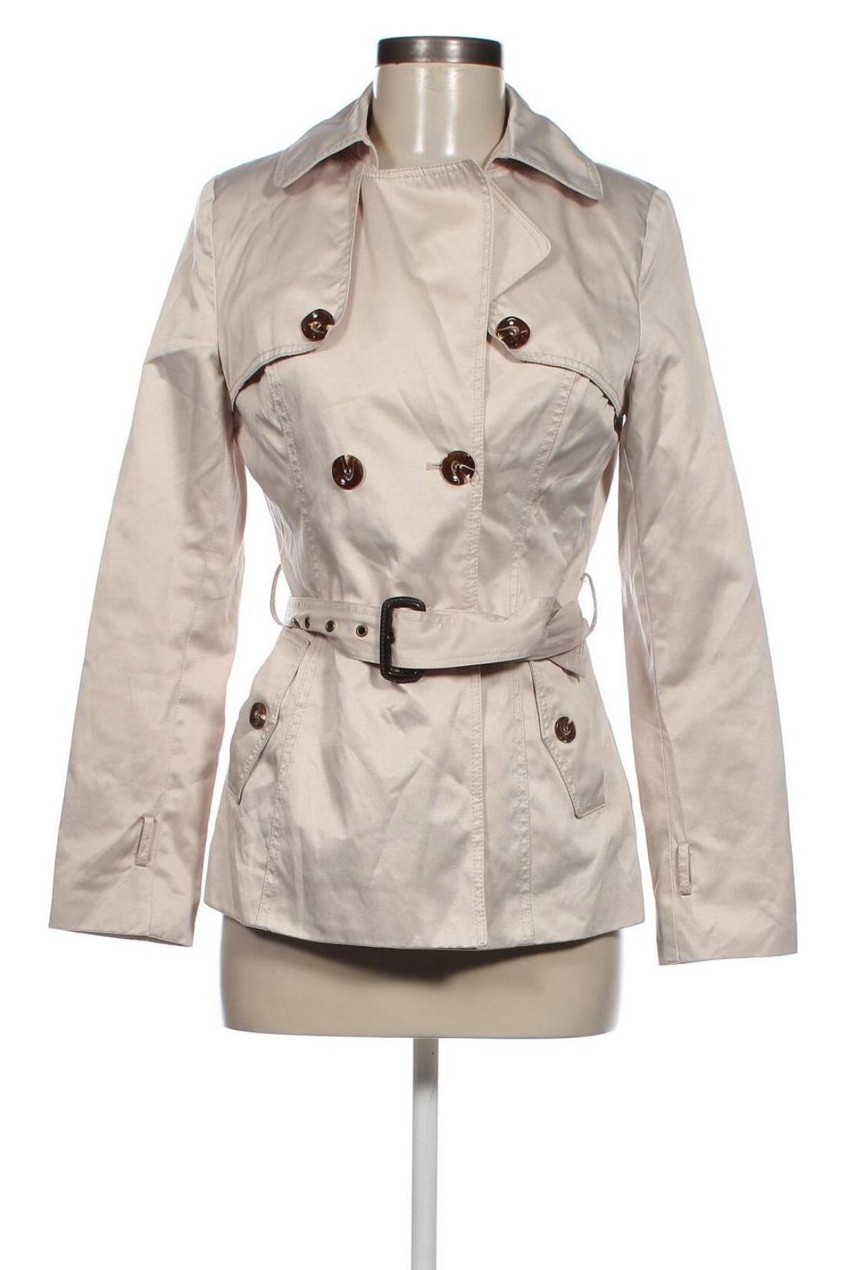 Damen Trenchcoat Orsay, Größe XS, Farbe Beige, Preis 23,49 €