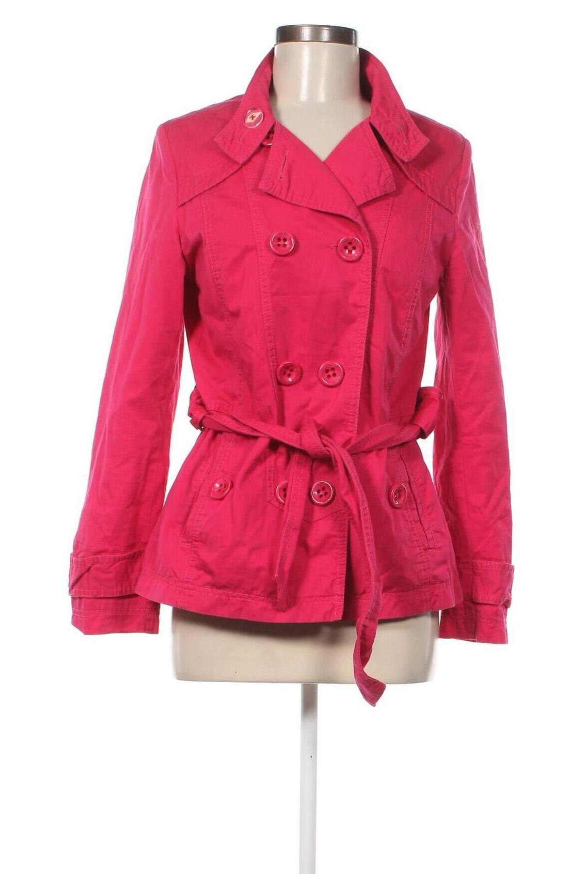 Damen Trench Coat Q/S by S.Oliver, Größe S, Farbe Rosa, Preis € 41,29