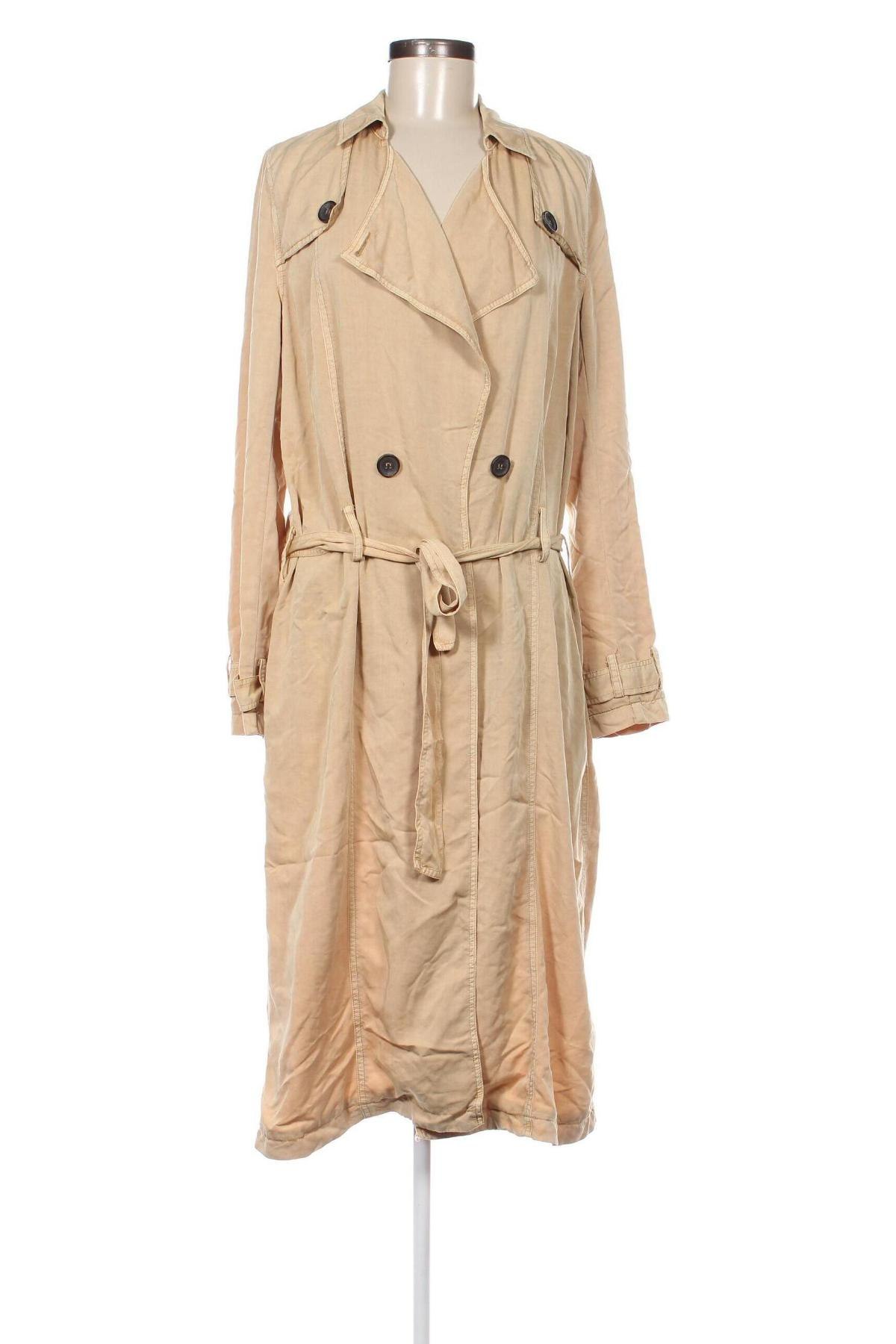 Damen Trenchcoat Review, Größe L, Farbe Beige, Preis 7,99 €