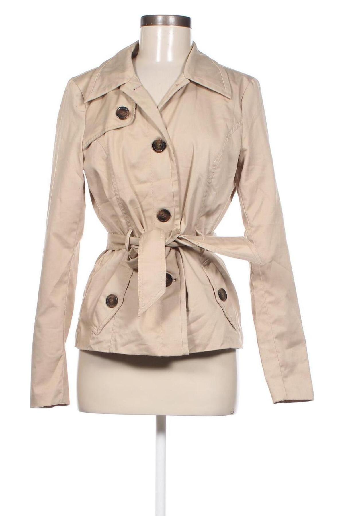 Damen Trench Coat Vero Moda, Größe M, Farbe Beige, Preis € 15,03