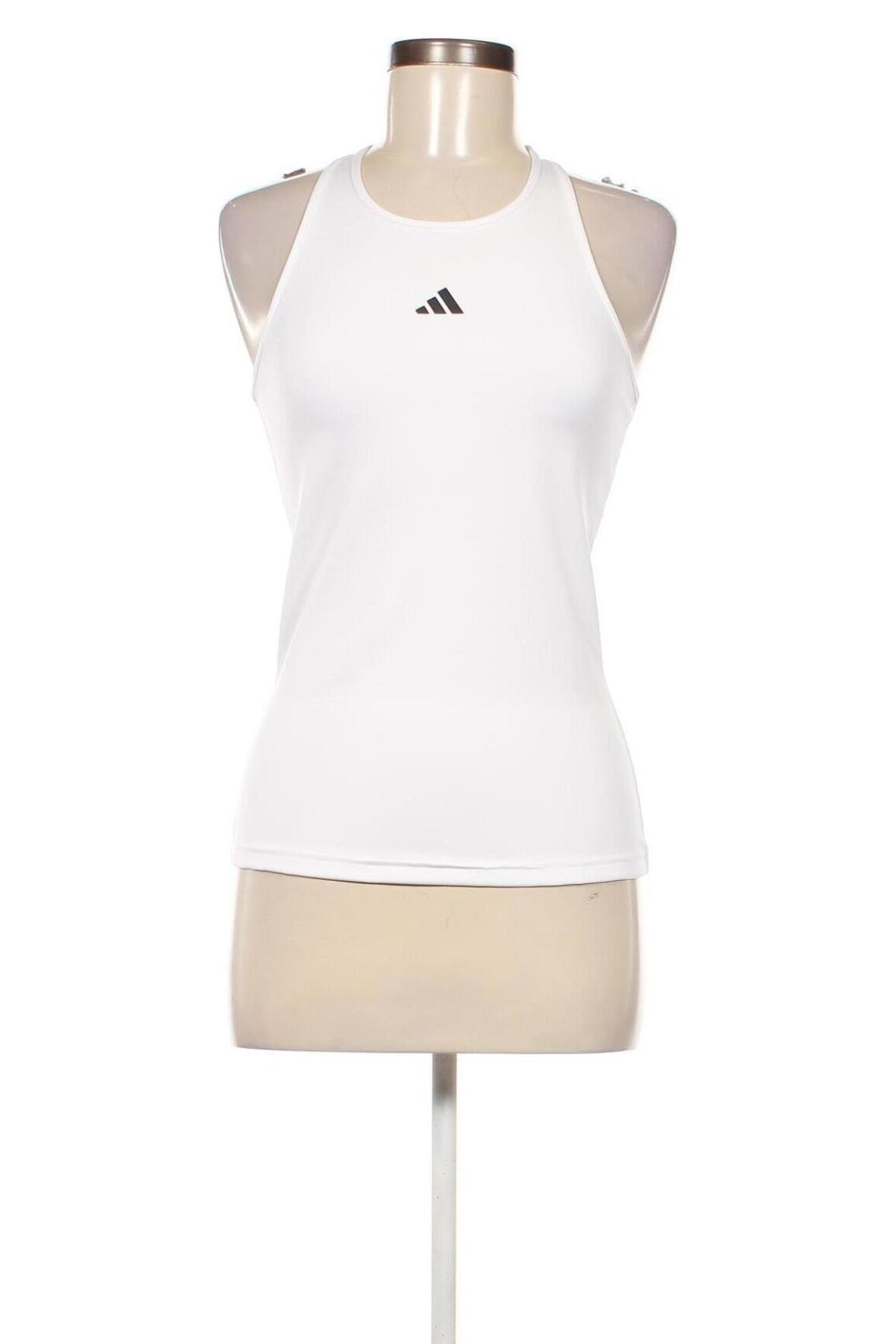 Damen Sporttop Adidas, Größe S, Farbe Weiß, Preis € 39,69