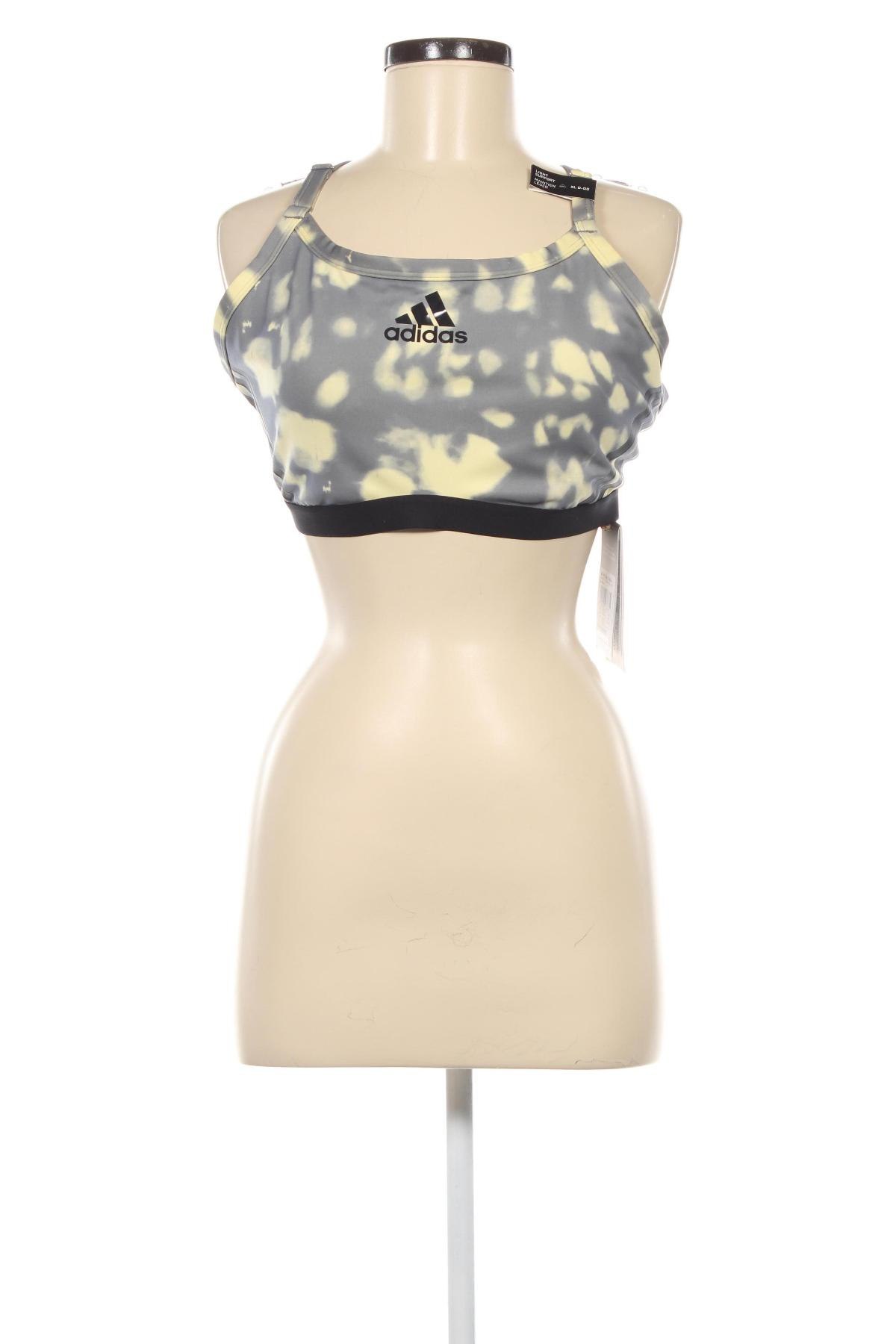 Γυναίκειο αθλητικό τοπ Adidas, Μέγεθος XL, Χρώμα Πολύχρωμο, Τιμή 41,68 €