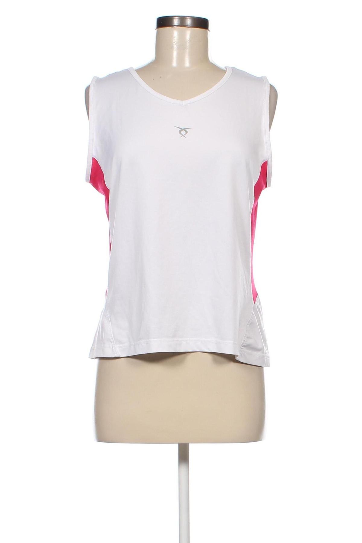 Γυναίκειο αθλητικό τοπ Crane, Μέγεθος XL, Χρώμα Λευκό, Τιμή 2,32 €