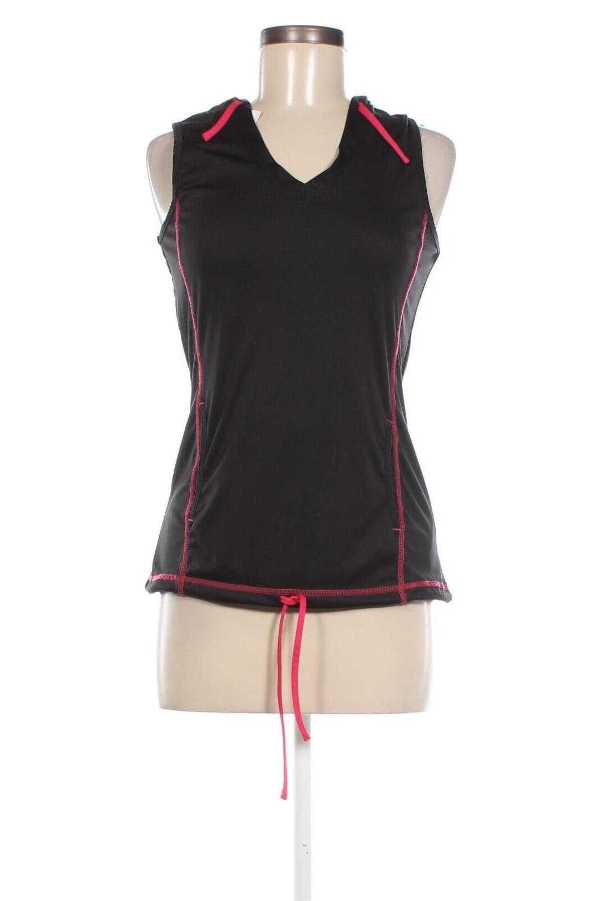 Damen Sporttop James & Nicholson, Größe M, Farbe Schwarz, Preis 10,44 €