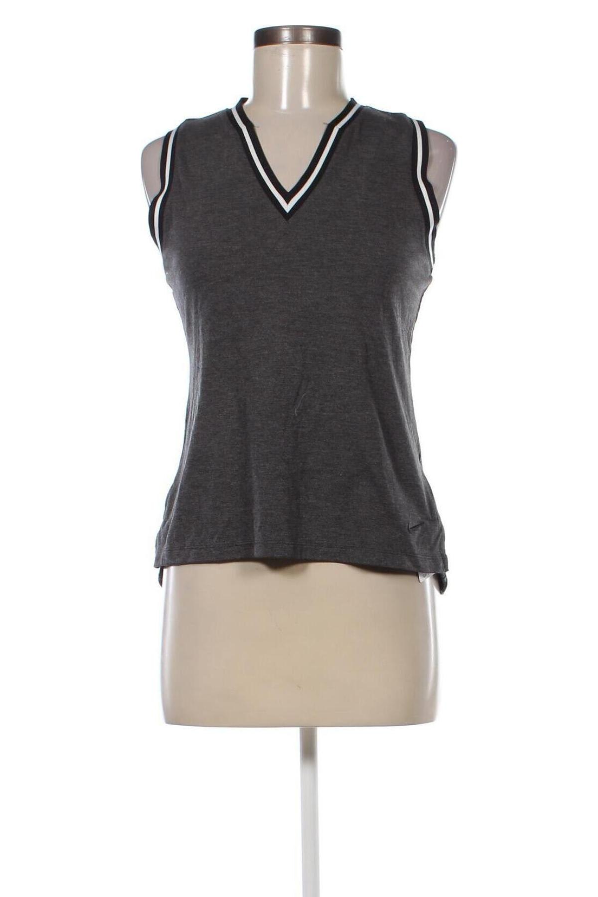 Damen Sporttop Nike, Größe S, Farbe Grau, Preis € 23,66