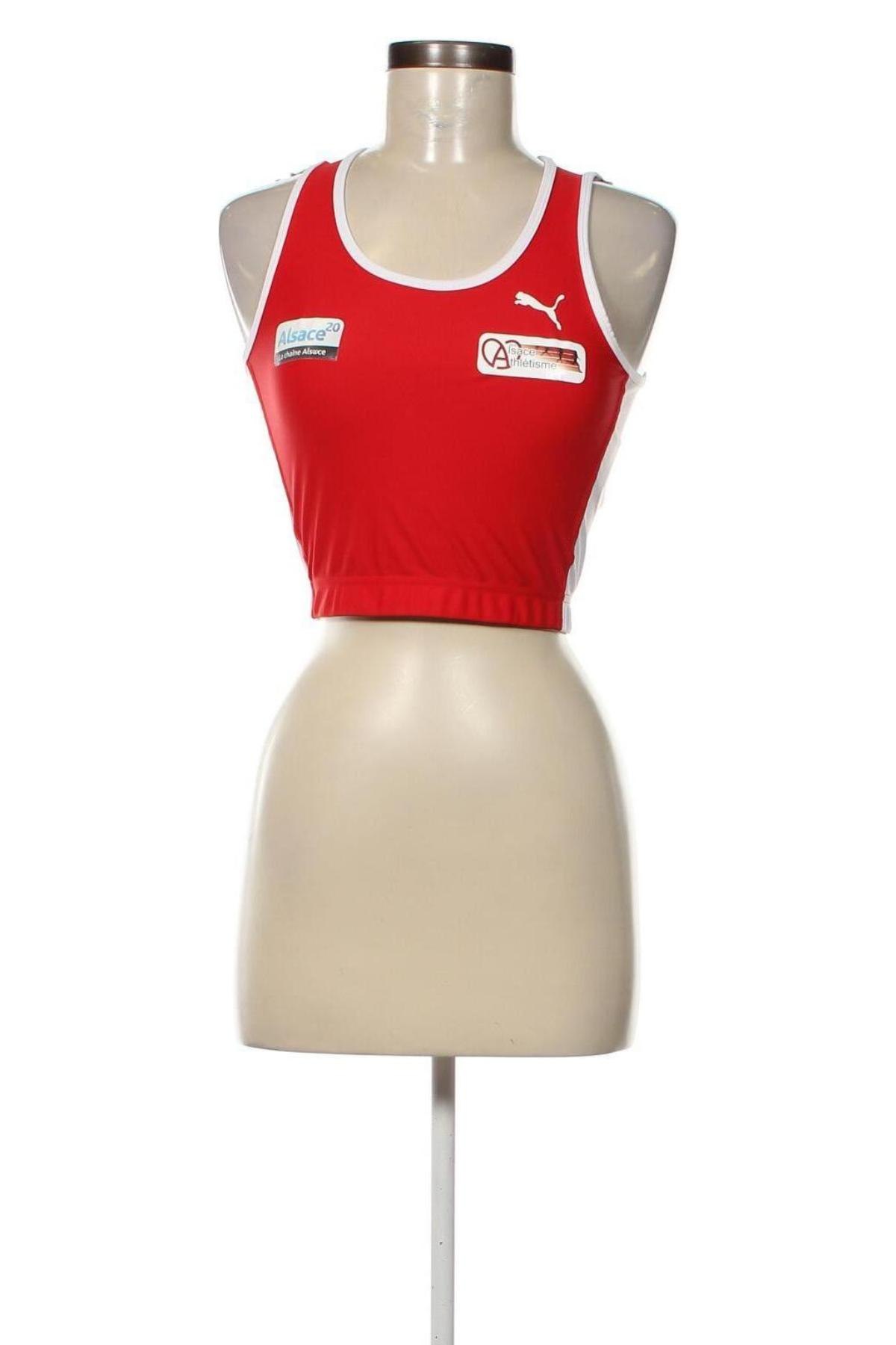 Damen Sporttop PUMA, Größe M, Farbe Rot, Preis € 17,39