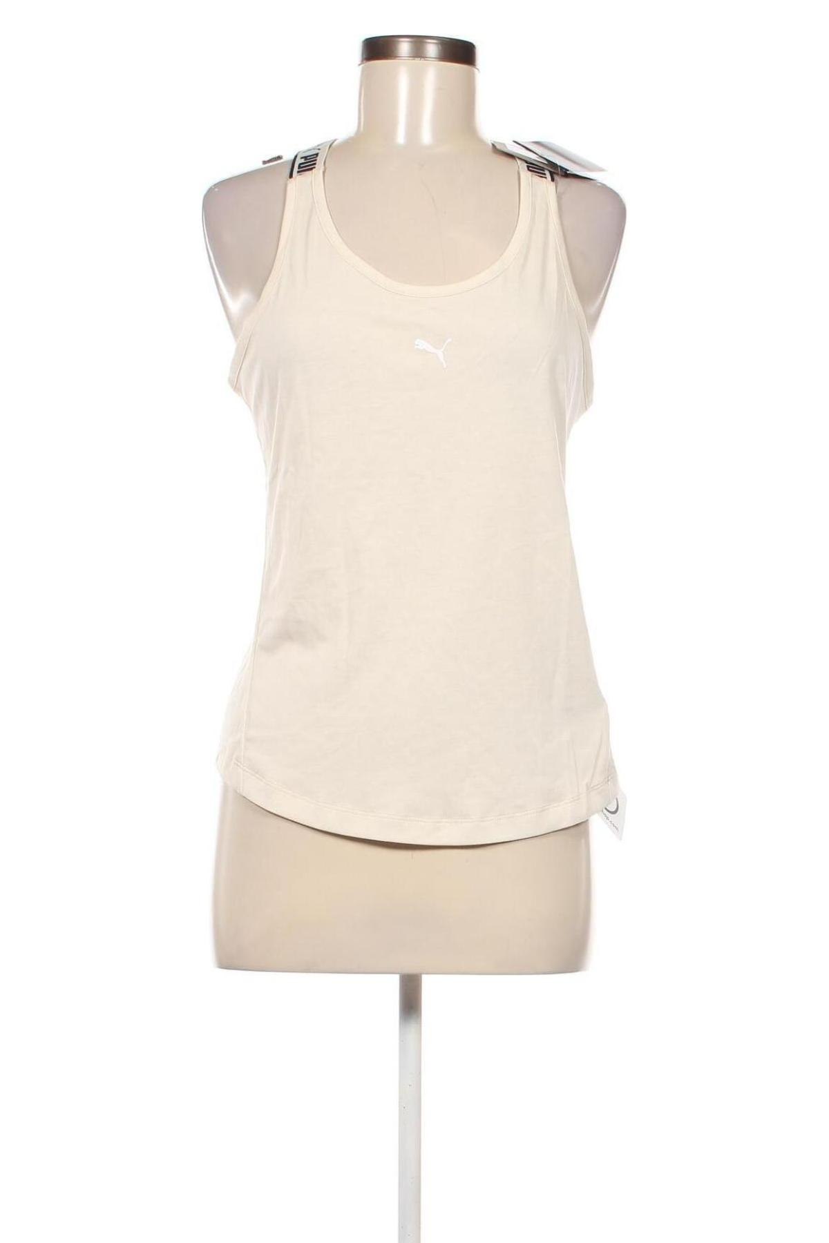 Damen Sporttop PUMA, Größe M, Farbe Beige, Preis € 39,69