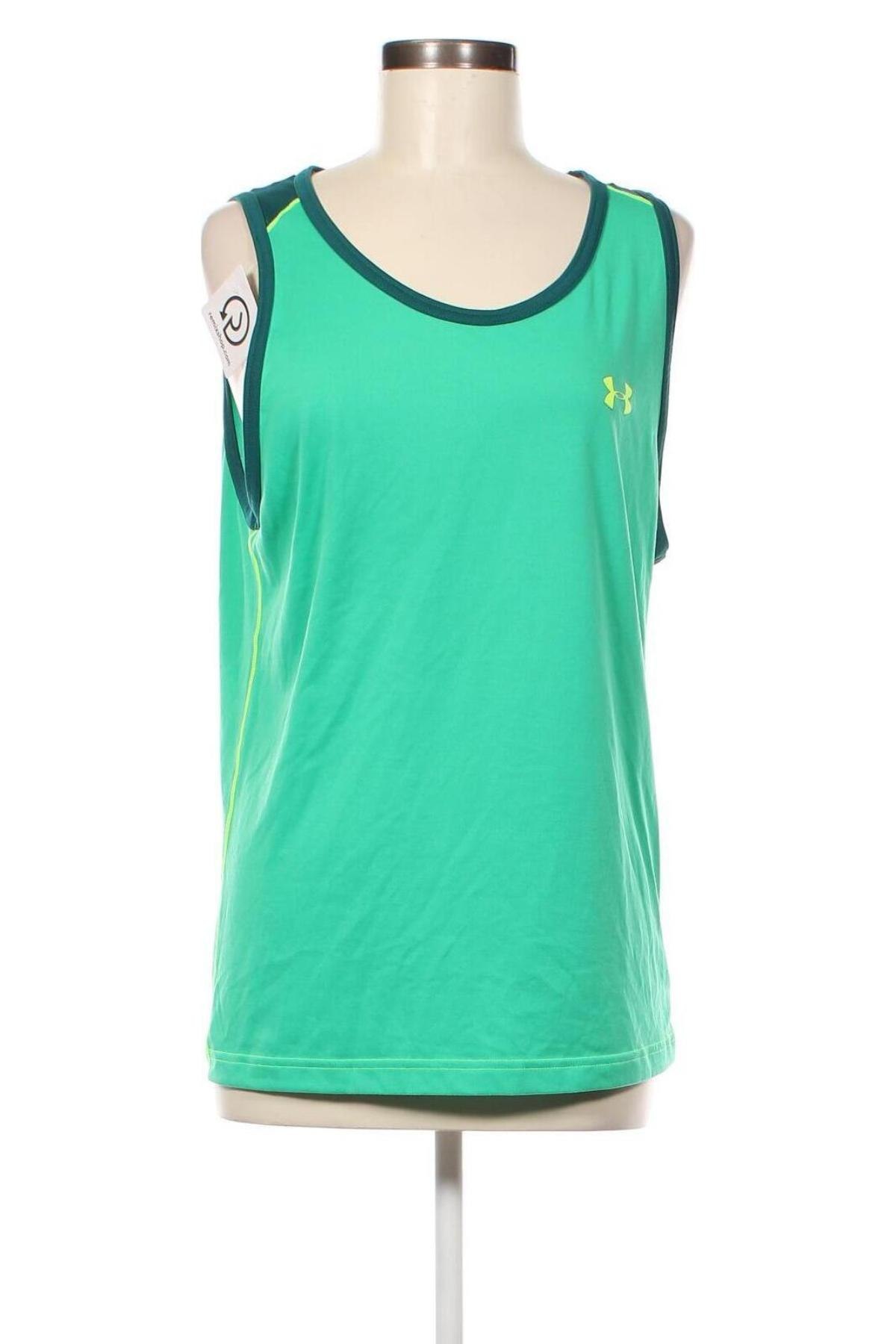 Damen Sporttop Under Armour, Größe M, Farbe Grün, Preis € 9,46