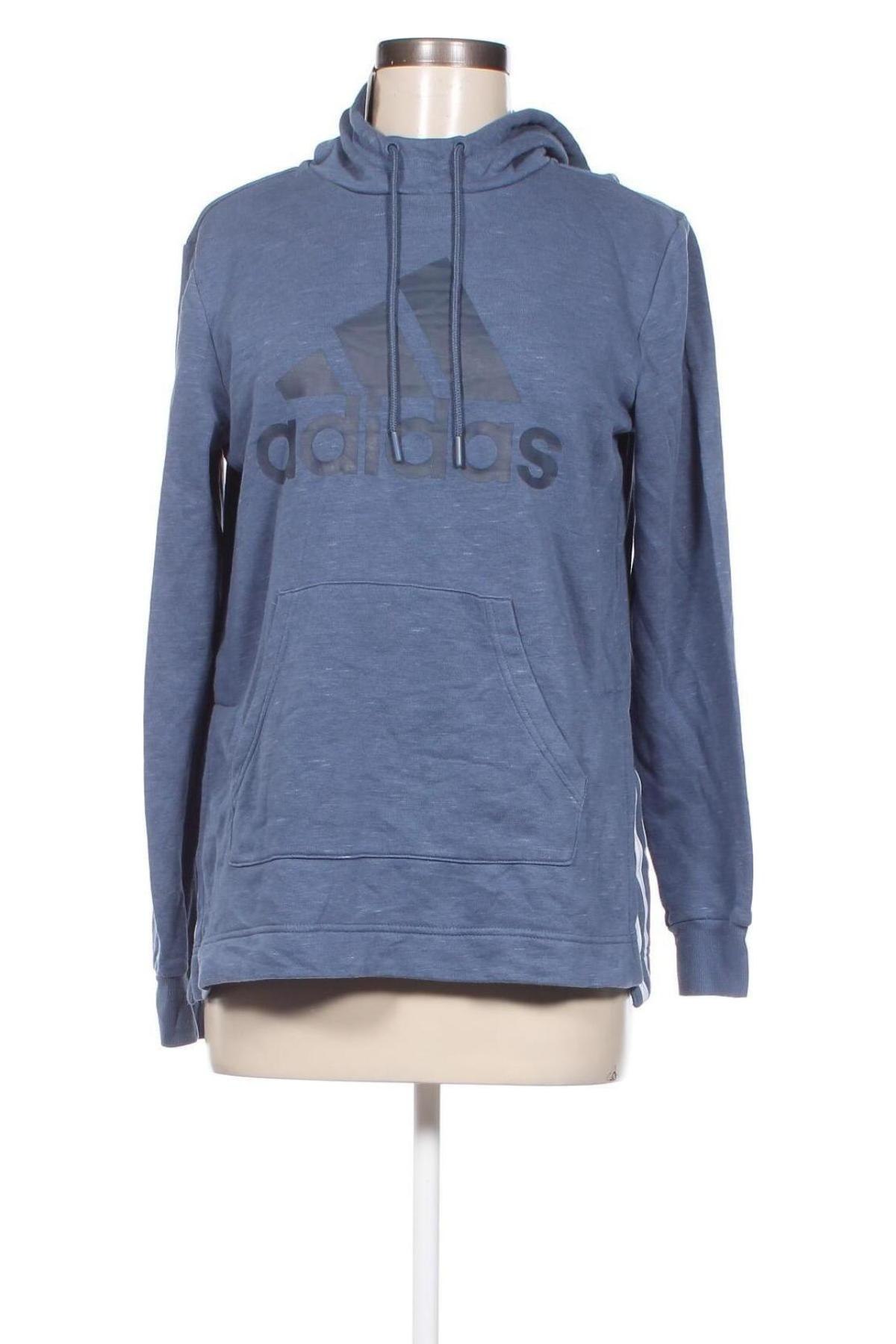 Damen Sweatshirt Adidas, Größe S, Farbe Blau, Preis 11,83 €