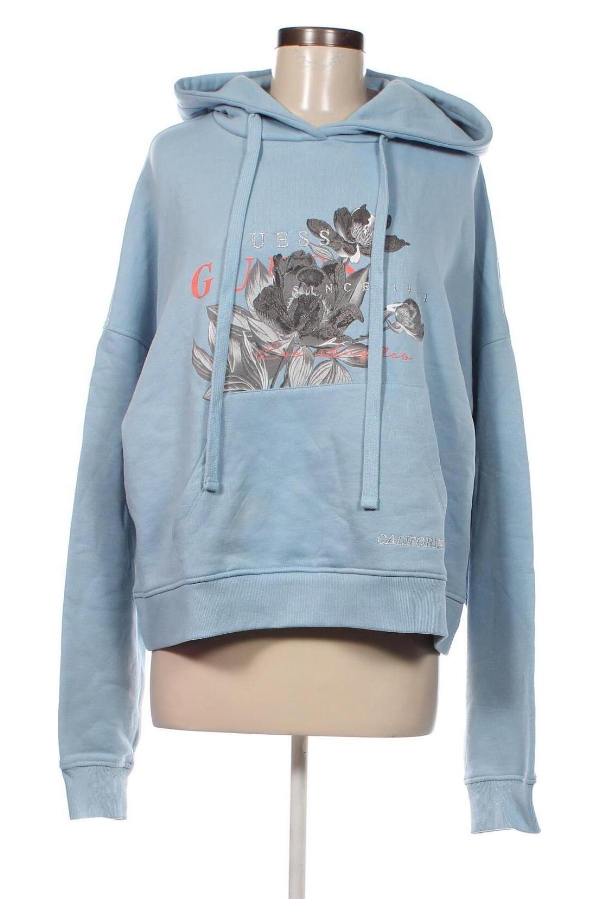 Damen Sweatshirt Guess, Größe XL, Farbe Blau, Preis € 39,90