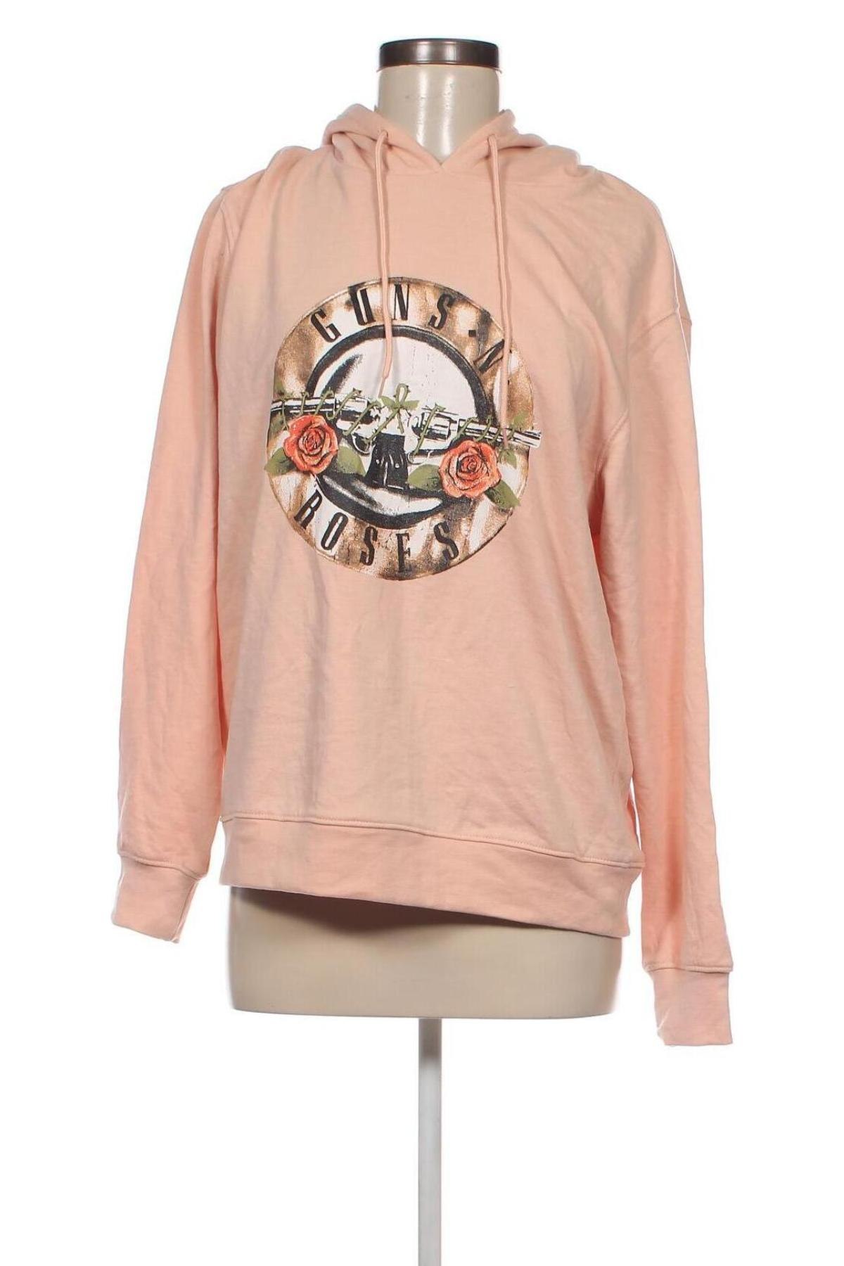 Damen Sweatshirt Guns N' Roses, Größe L, Farbe Rosa, Preis € 10,58