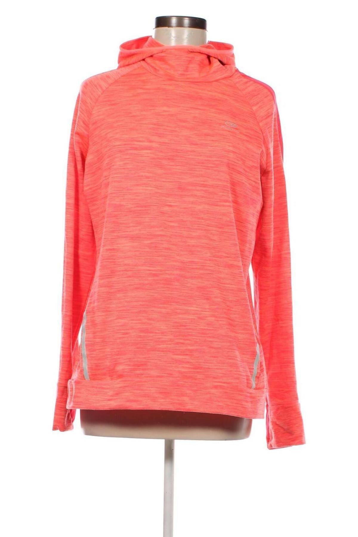 Damen Sweatshirt Kalenji, Größe XL, Farbe Orange, Preis 11,10 €
