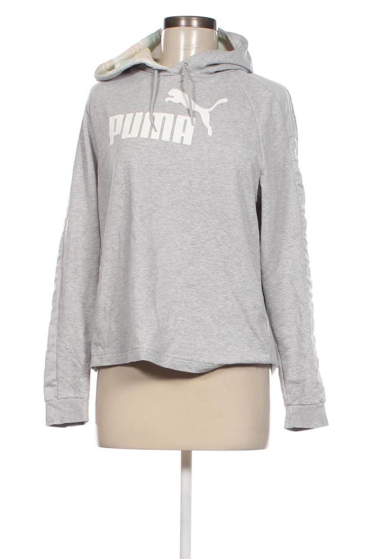 Damen Sweatshirt PUMA, Größe M, Farbe Grau, Preis 31,73 €