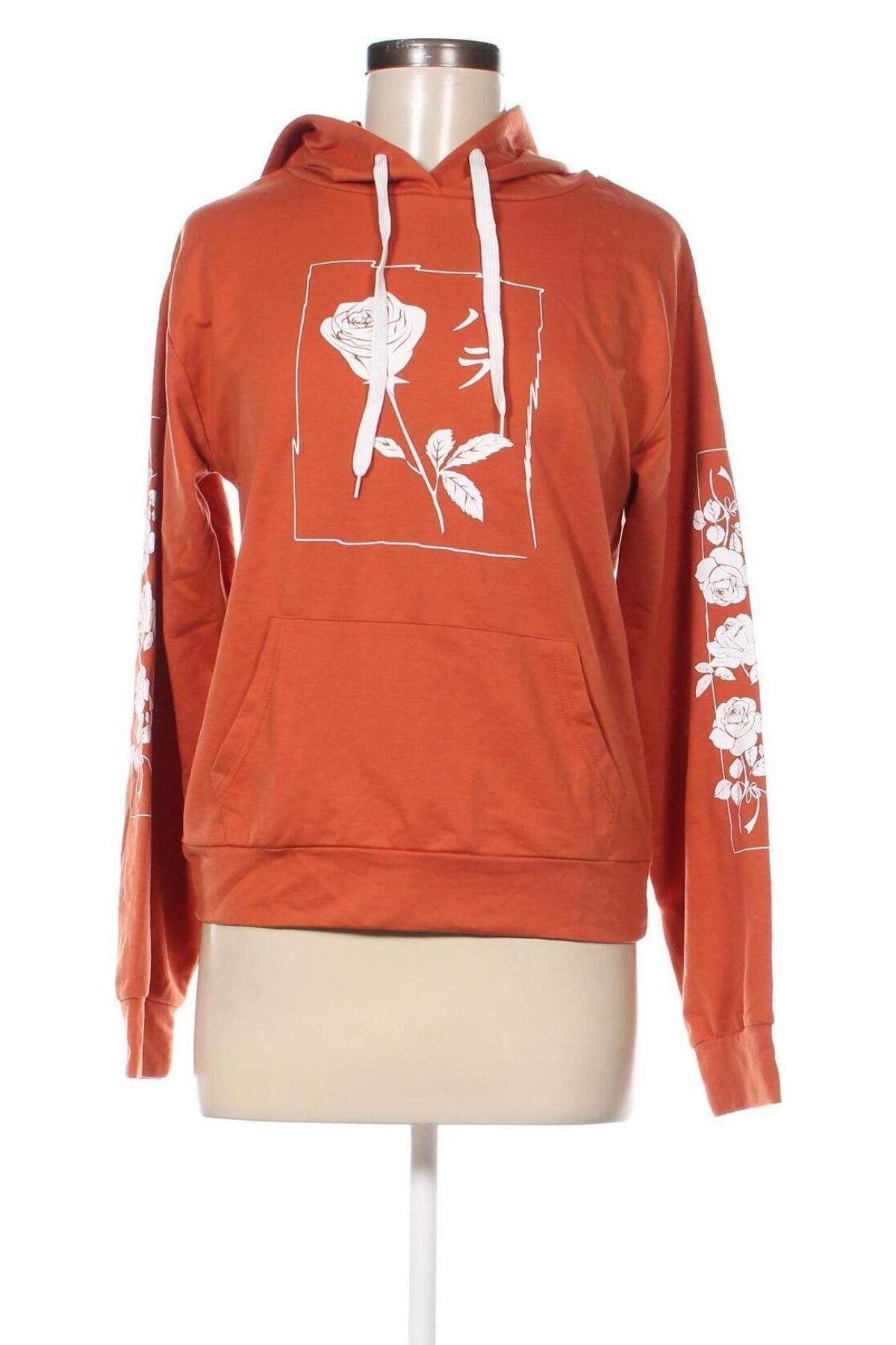 Γυναικείο φούτερ SHEIN, Μέγεθος S, Χρώμα Πορτοκαλί, Τιμή 8,07 €