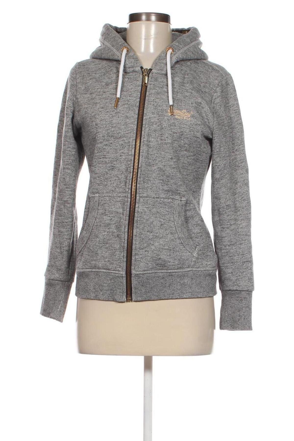 Damen Sweatshirt Superdry, Größe M, Farbe Grau, Preis € 32,71