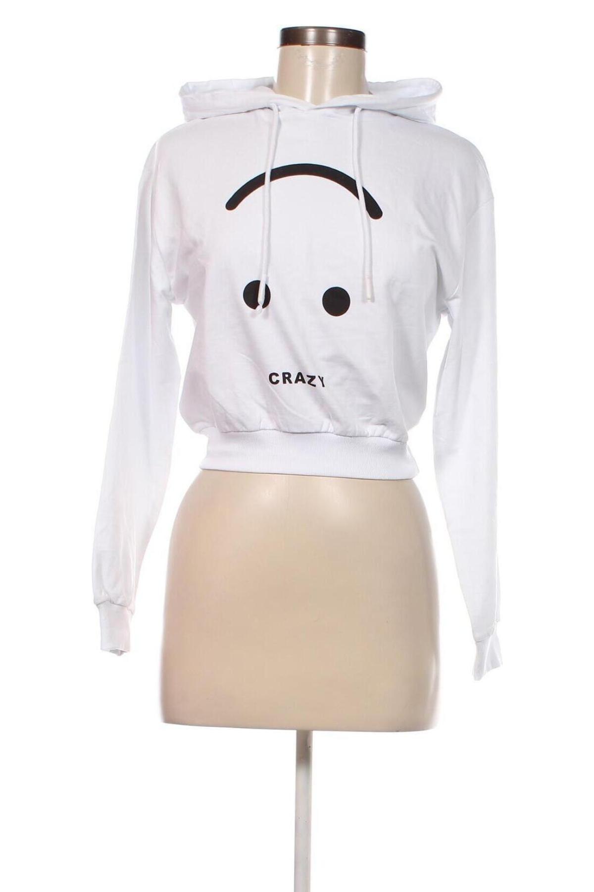 Damen Sweatshirt Terranova, Größe XS, Farbe Weiß, Preis € 11,62