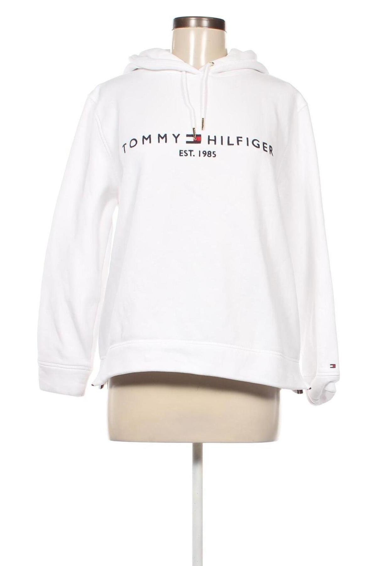 Damen Sweatshirt Tommy Hilfiger, Größe M, Farbe Weiß, Preis 96,39 €