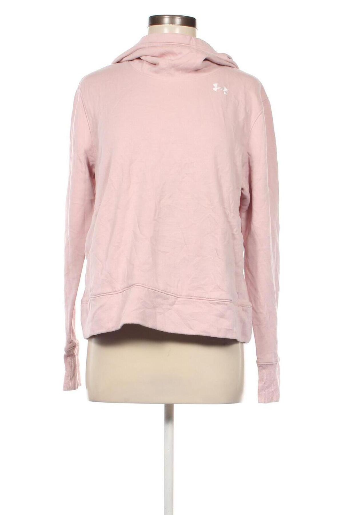 Damen Sweatshirt Under Armour, Größe L, Farbe Rosa, Preis 33,40 €