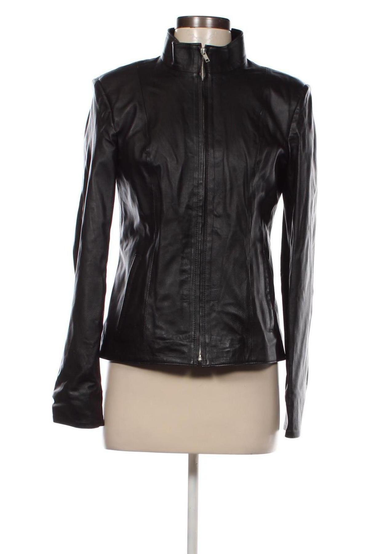 Dámska kožená bunda , Veľkosť M, Farba Čierna, Cena  31,20 €