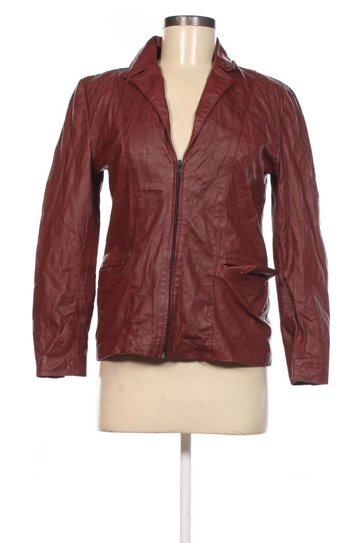 Dámska kožená bunda , Veľkosť XS, Farba Červená, Cena  57,64 €