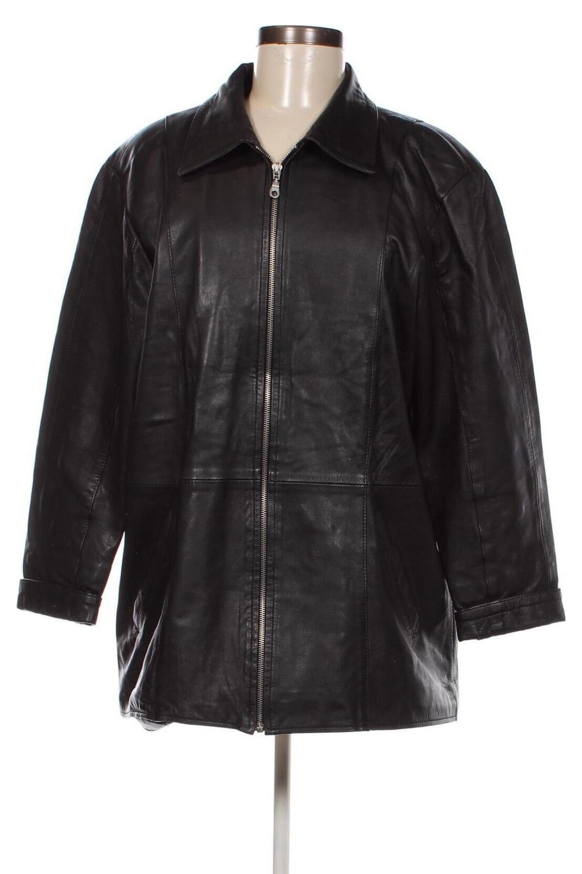 Dámska kožená bunda , Veľkosť M, Farba Čierna, Cena  42,47 €