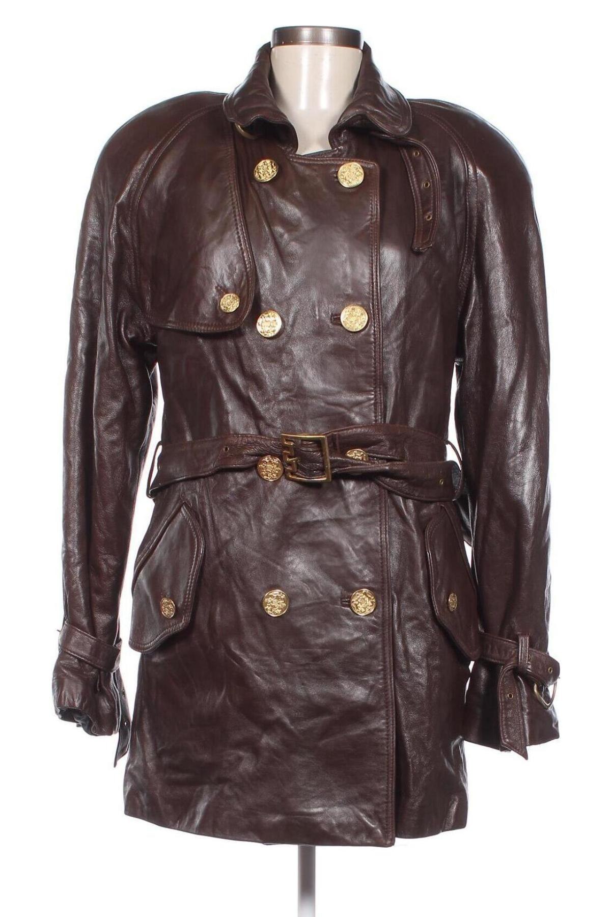 Damen Lederjacke, Größe XS, Farbe Braun, Preis 74,46 €